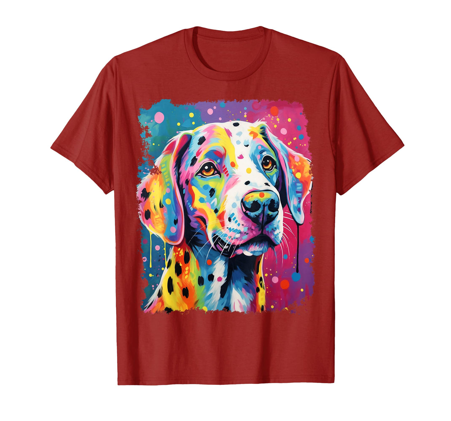 Pop Art Dog Dalmatian T-Shirt
