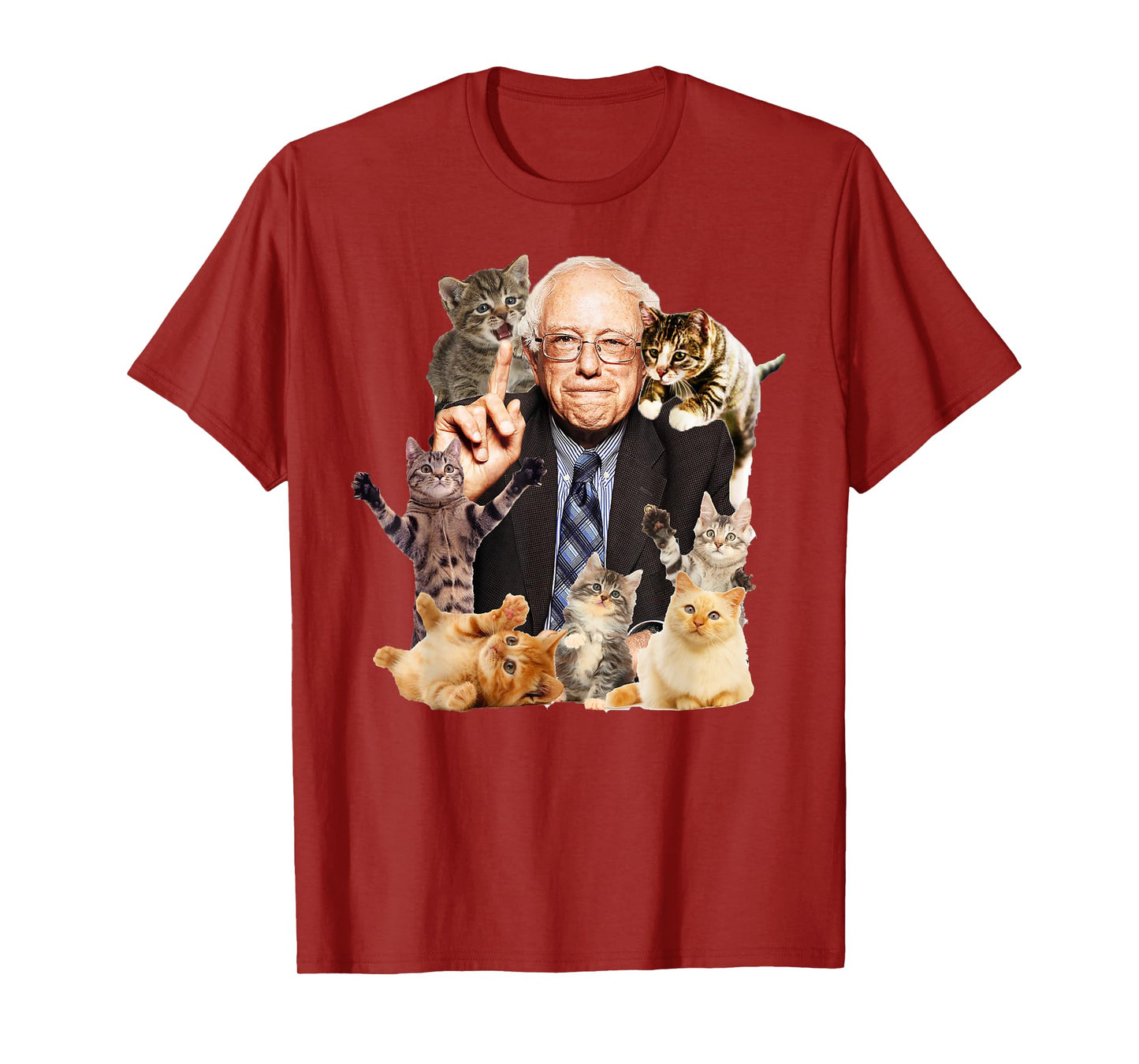 Bernie and Cats - Feel the Purr T-Shirt