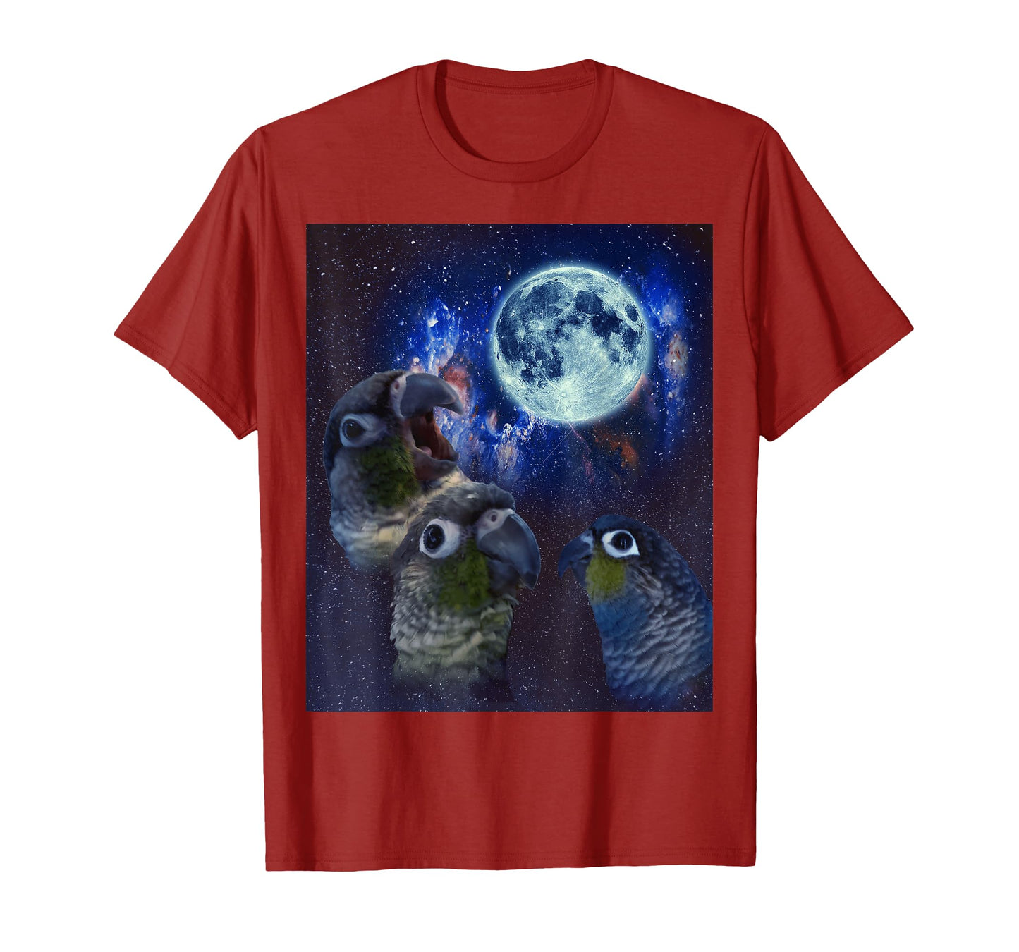 Conures howling at the moon T-Shirt