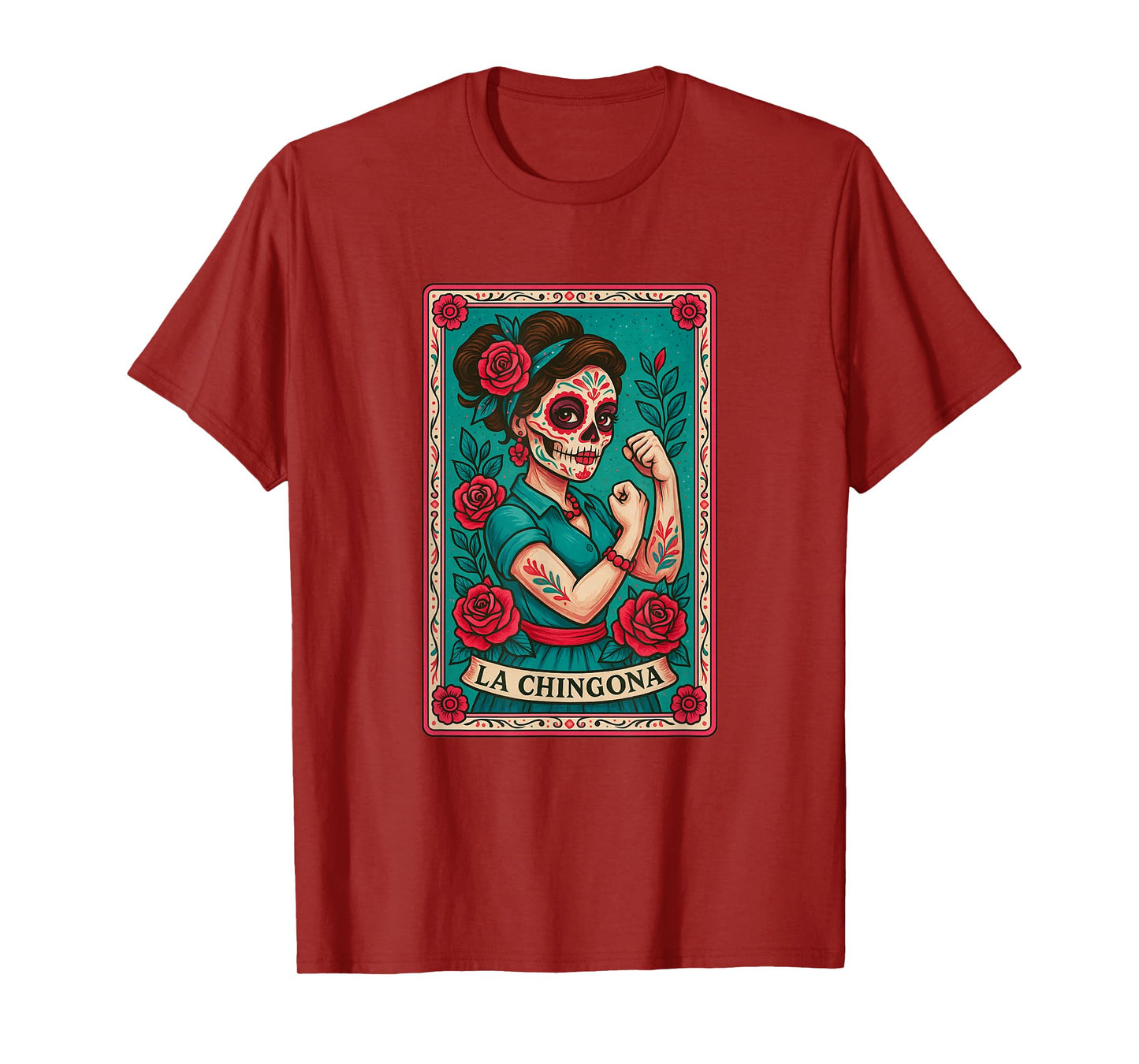 La Chingona Funny Spanish-Mexican Bingo Gifts for Women T-Shirt