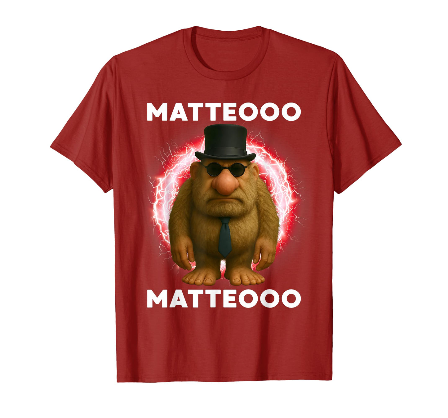 Matteo Mateo Matteooo Italian Brainrot Meme Kid Kids Boys T-Shirt