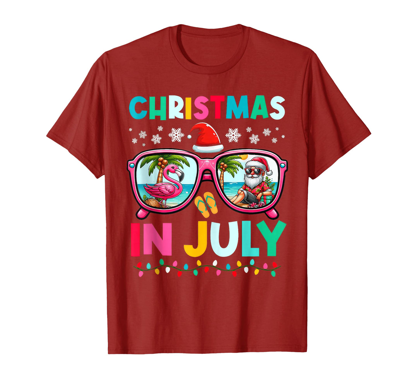 Christmas In July Christmas Summer Xmas T-Shirt