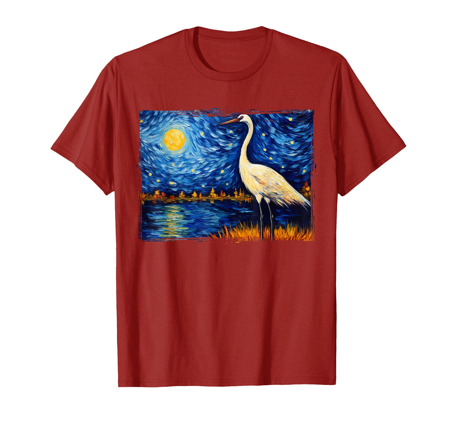 Whooping Crane Bird T-Shirt