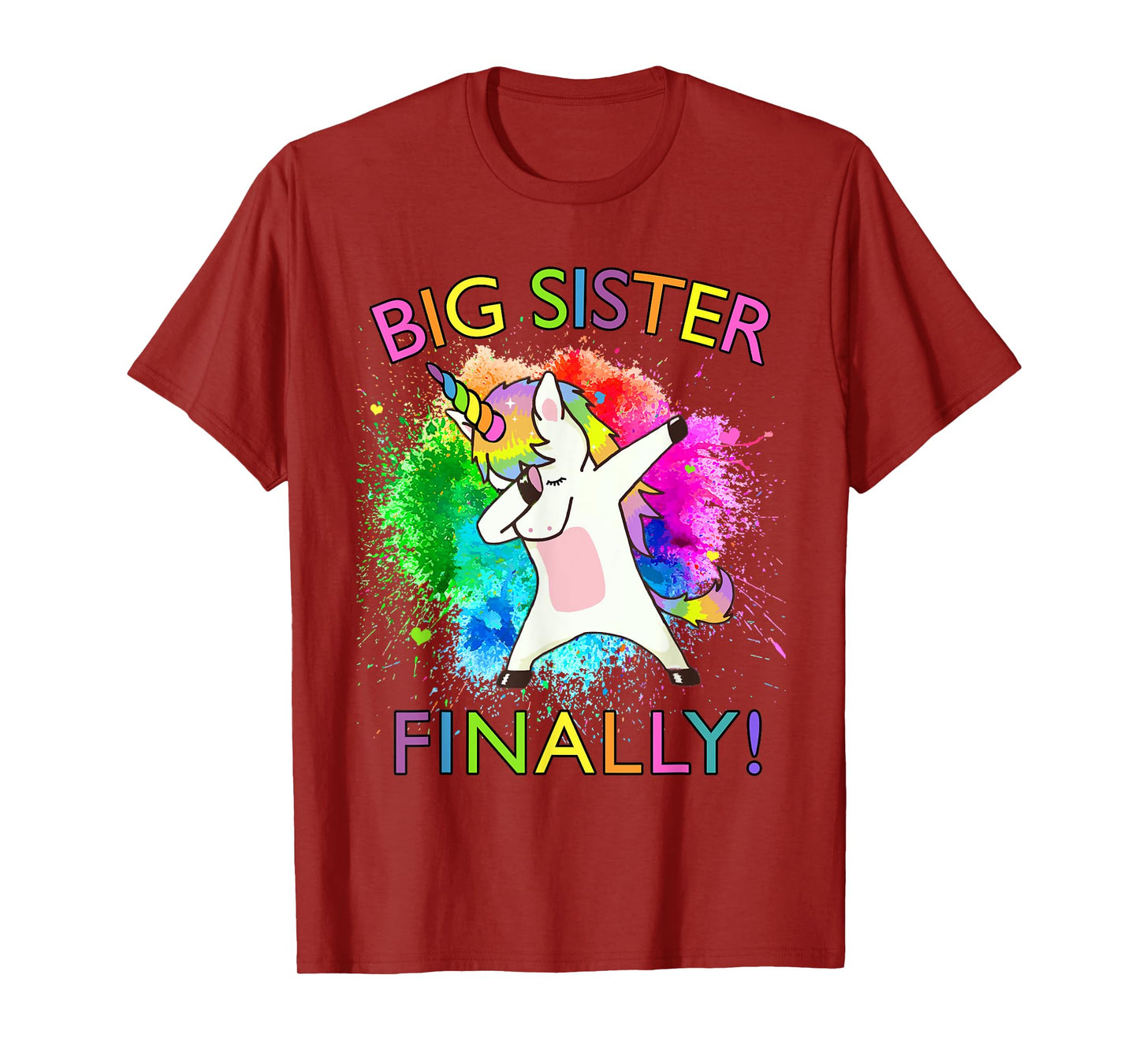 Big Sister Finally Unicorn T-Shirt