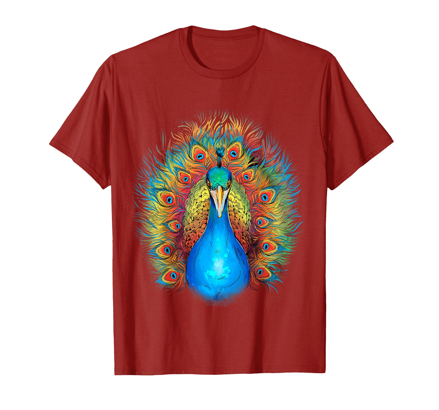 Peacock Bird Colourful Animal Peacock T-Shirt
