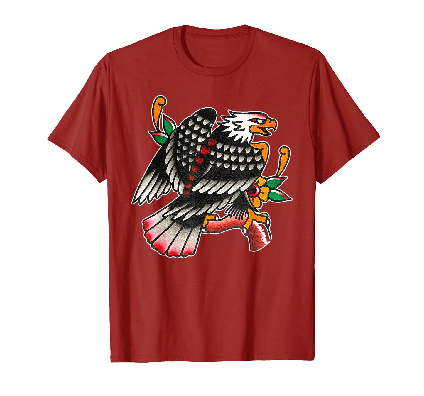 Bald Eagle Traditional Tattoo Flash T-Shirt