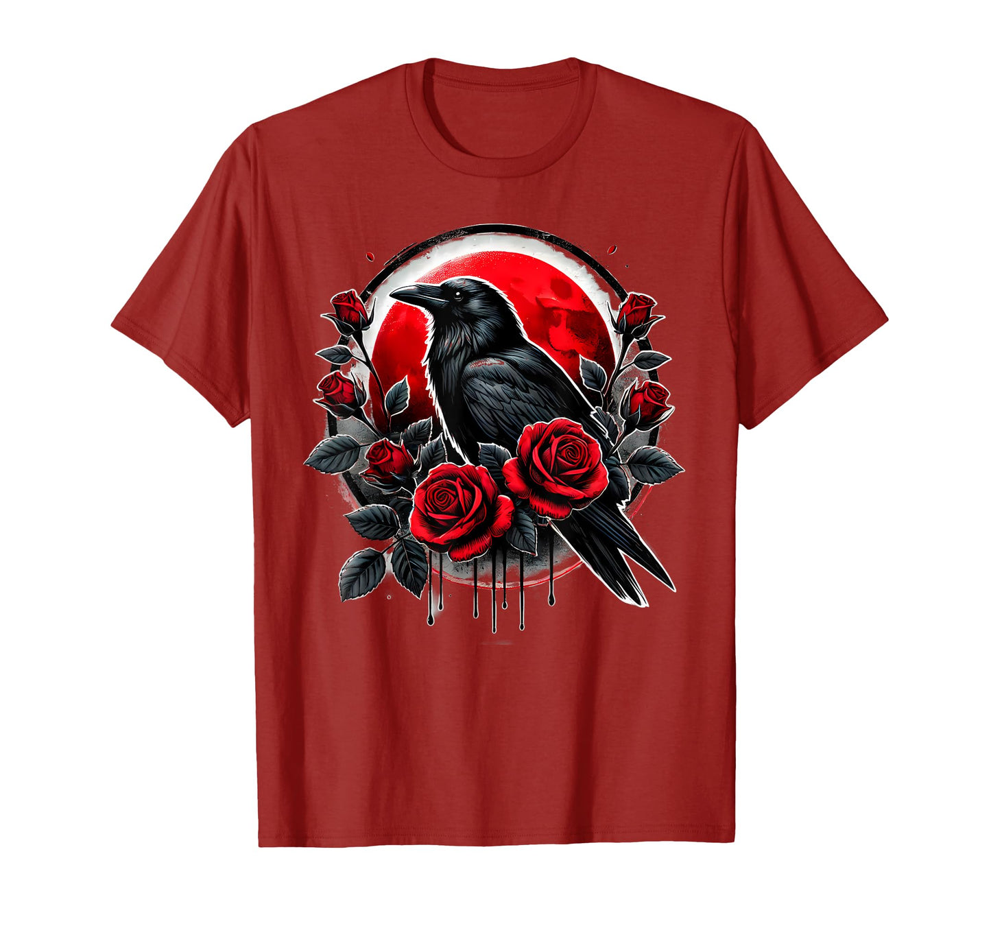 Crow Witch Witchcraft Goth Gothic T-Shirt