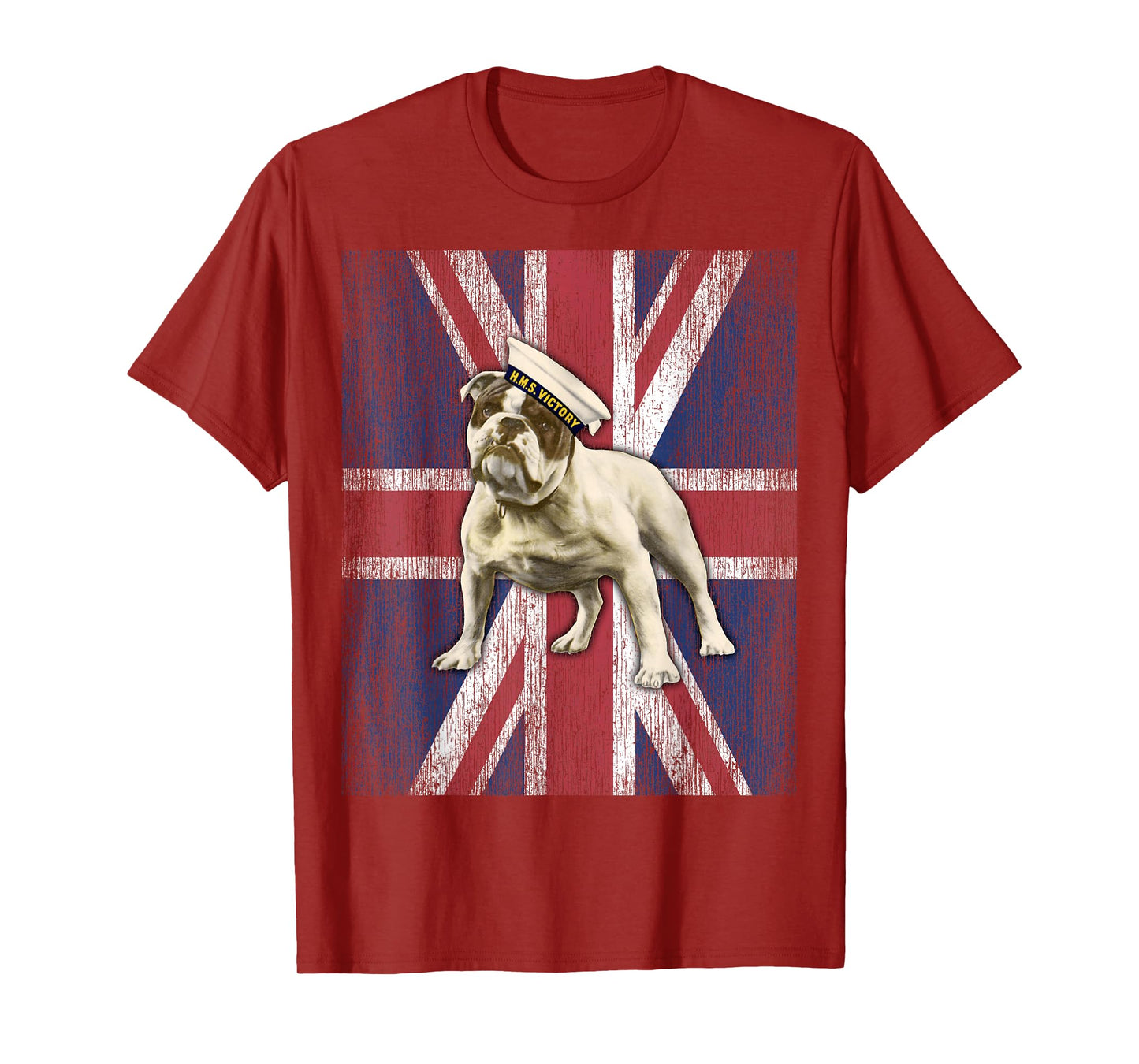 British Bulldog WW2 Victory Poster T-Shirt