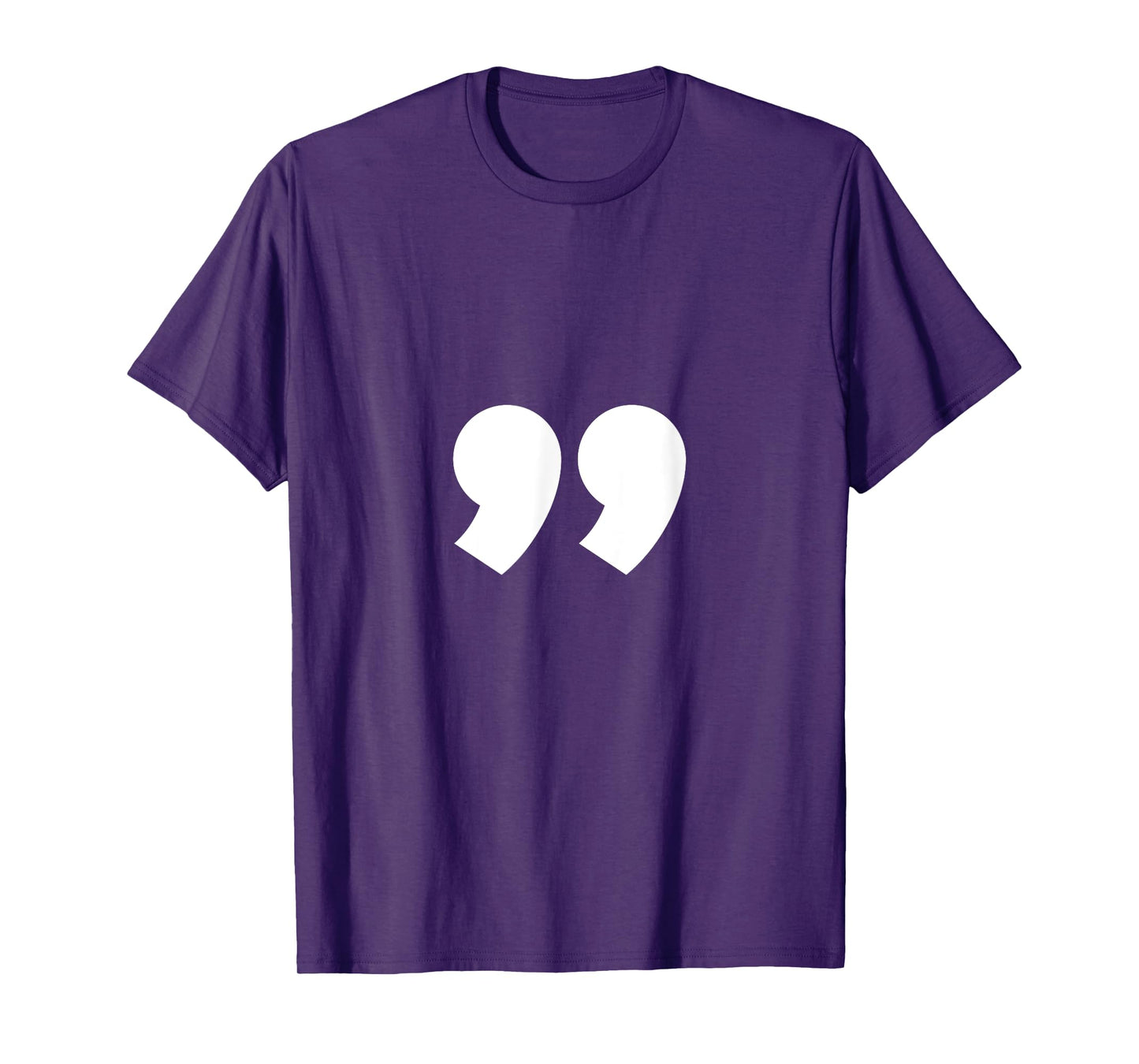 Alphabet Punctuation Quotation Mark T-Shirt T-Shirt