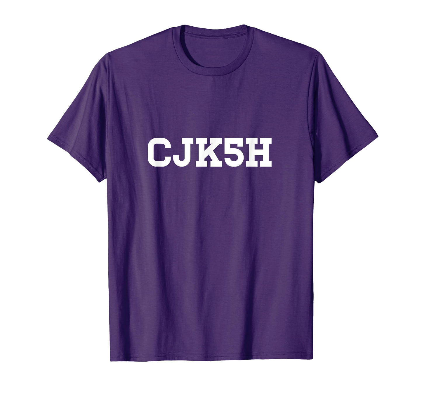 CJK5H funny CFB fan design T-Shirt