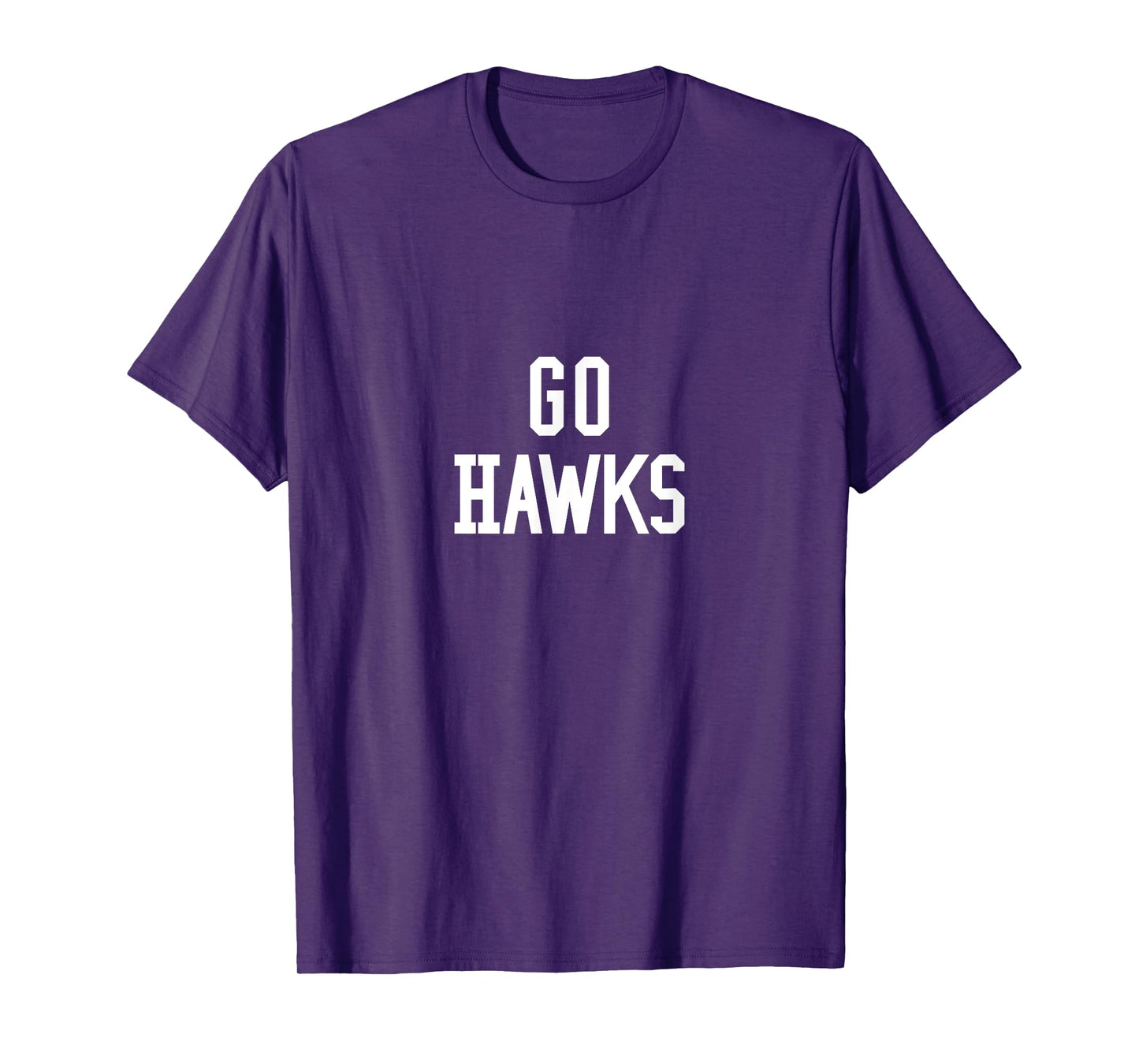 Go Hawks T-Shirt | High School T-Shirt