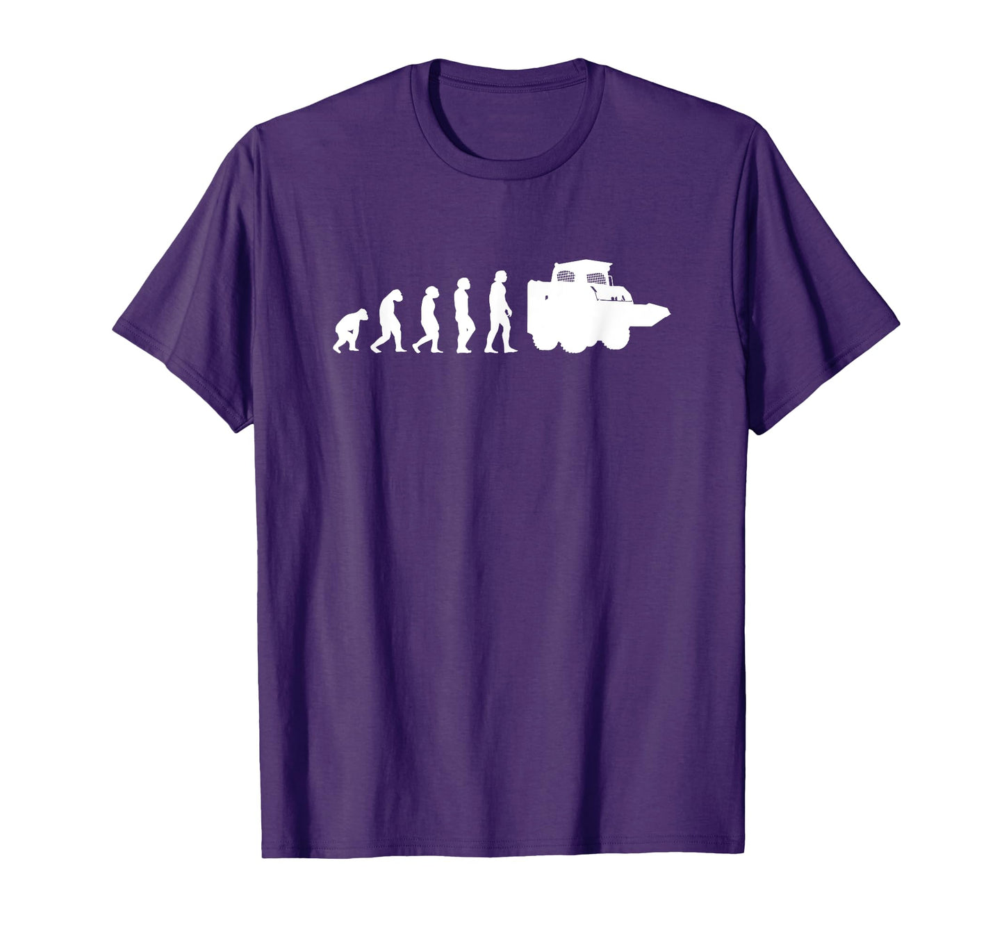 Skid Steer Loader Evolution Skid Steer Operator T-Shirt