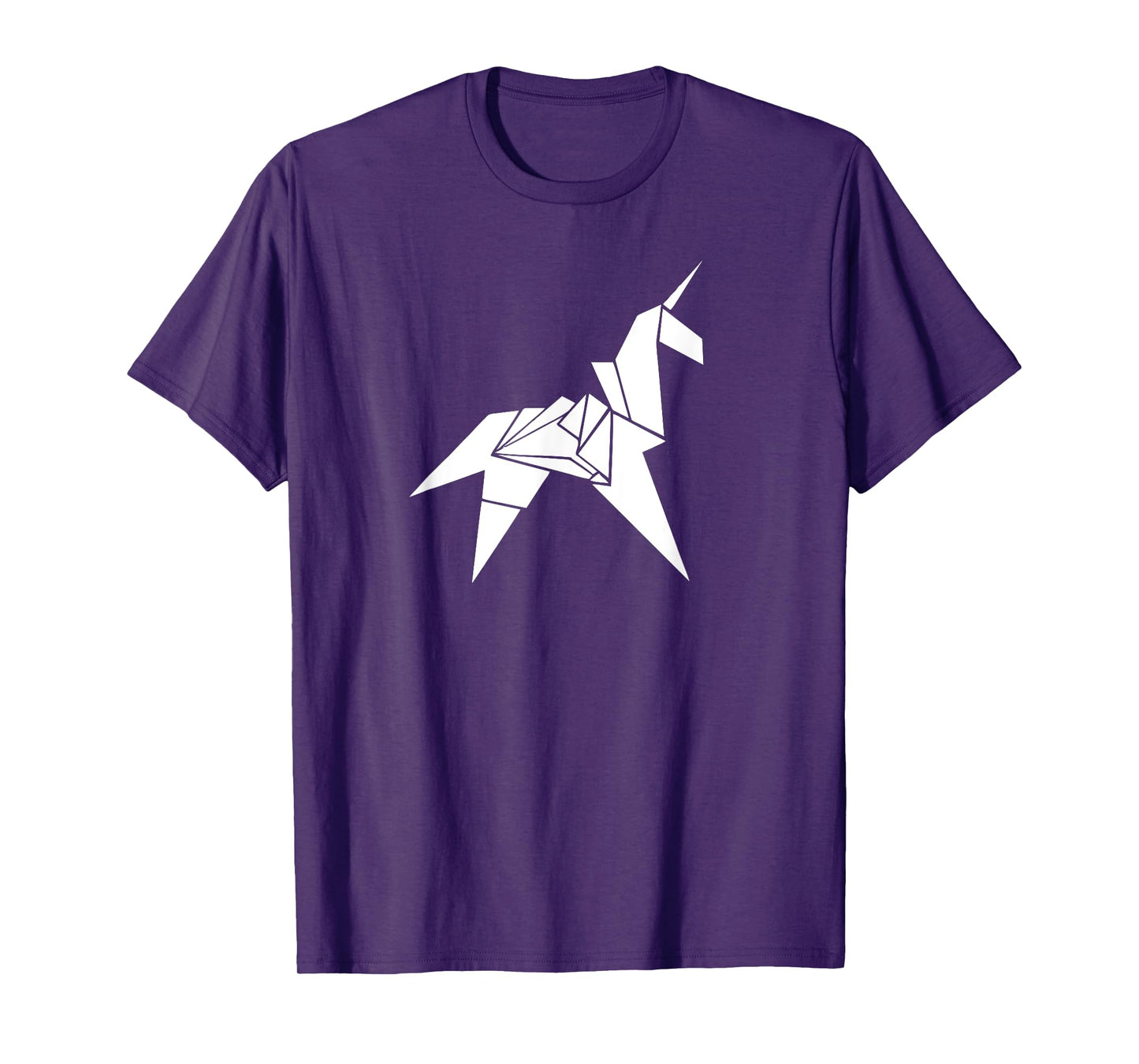 Origami Unicorn T-Shirt - Awesome Origami Art T-Shirt T-Shirt