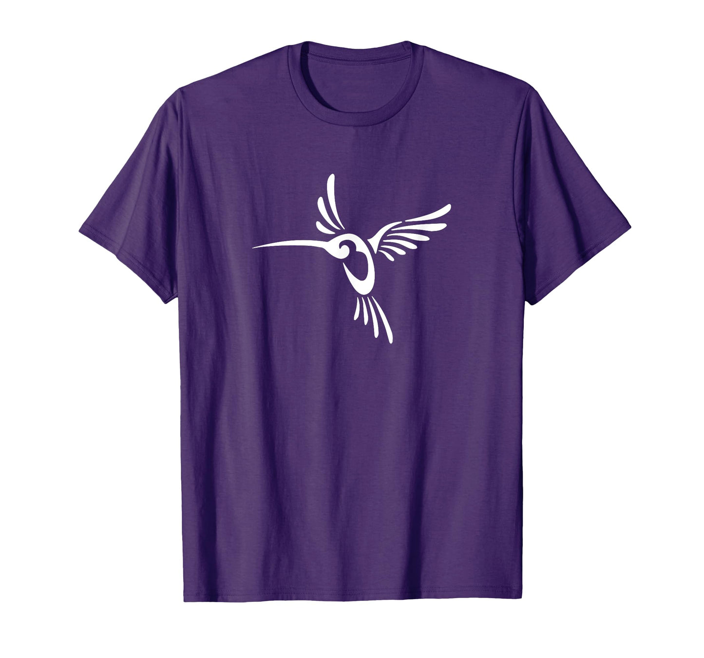 Hummingbird Graphic T-Shirt Minimalist Design Bird Lover T-Shirt