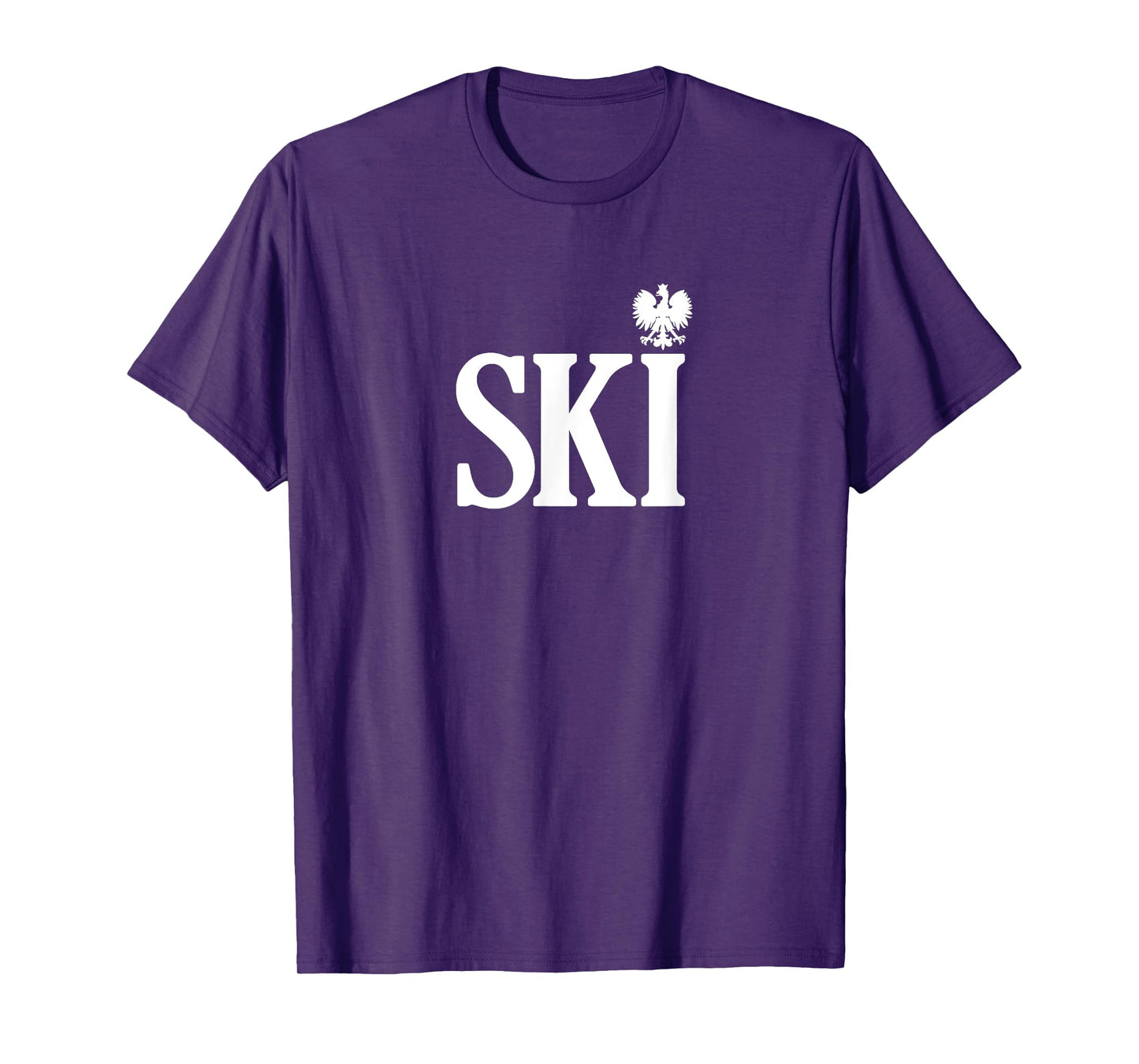 SKI Polish Surnames Ending Polish Eagle Dyngus Day T-Shirt