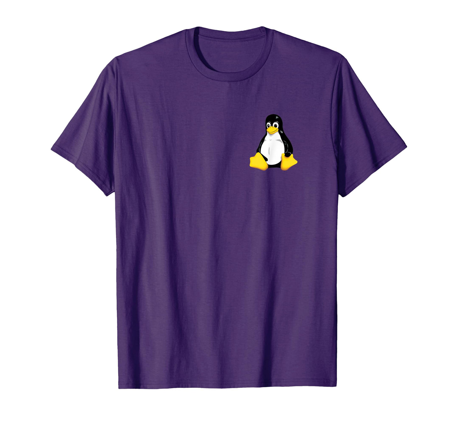 Linux t shirt penguin tux simple clean logo. T-Shirt