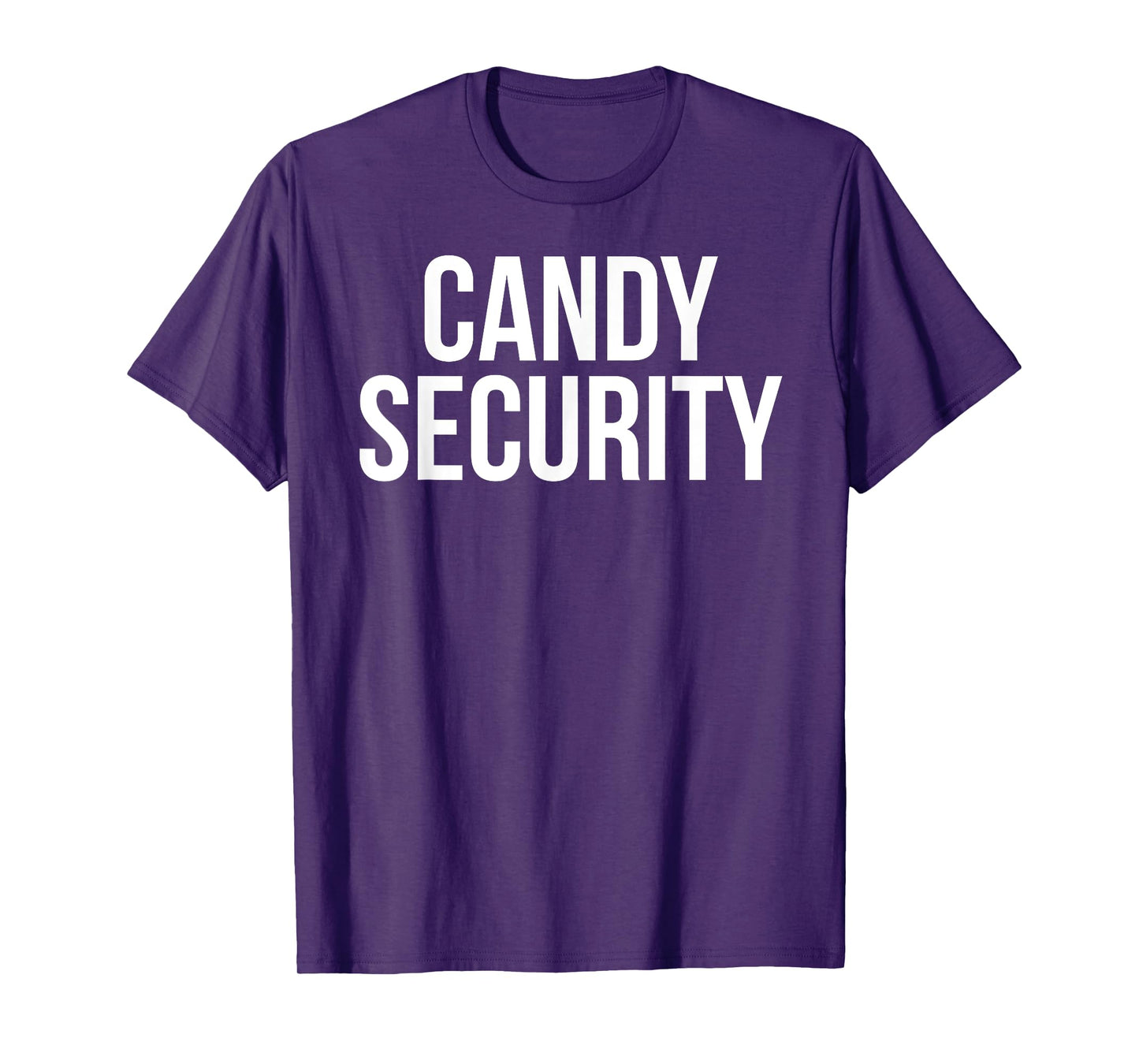 Candy Security Shirt Funny Parents Halloween Costume T-Shirt T-Shirt