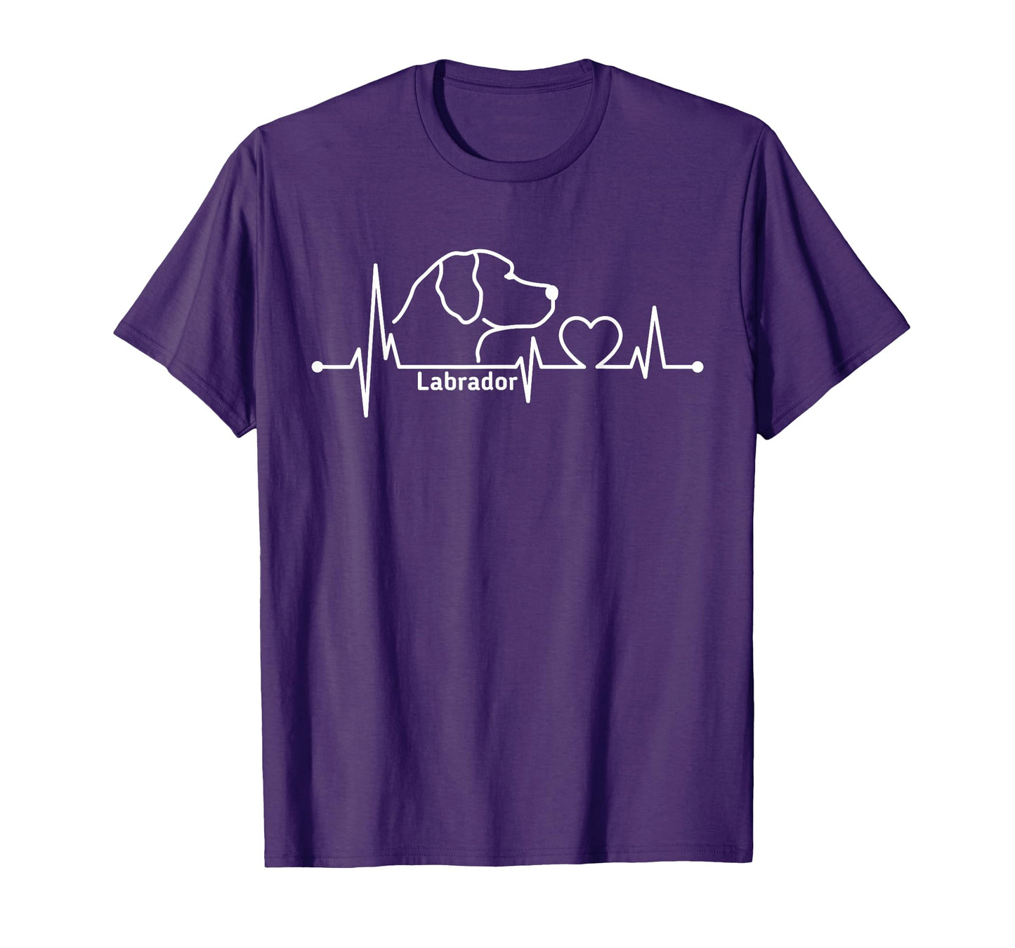 Labrador heartbeat dog breed dog lover dog gift T-Shirt for Men Women