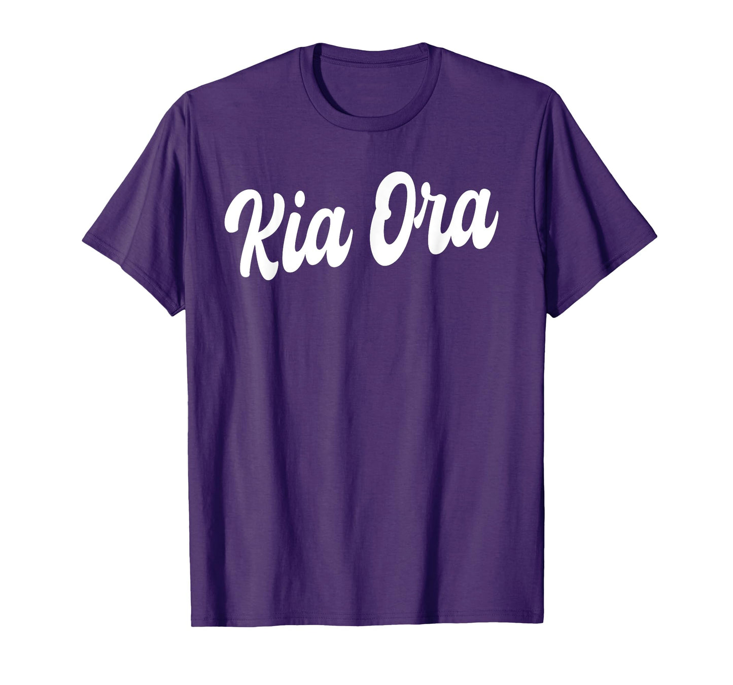 Kia Ora Maori Language Typeset Kiwi Land Aotearoa NZ T-Shirt