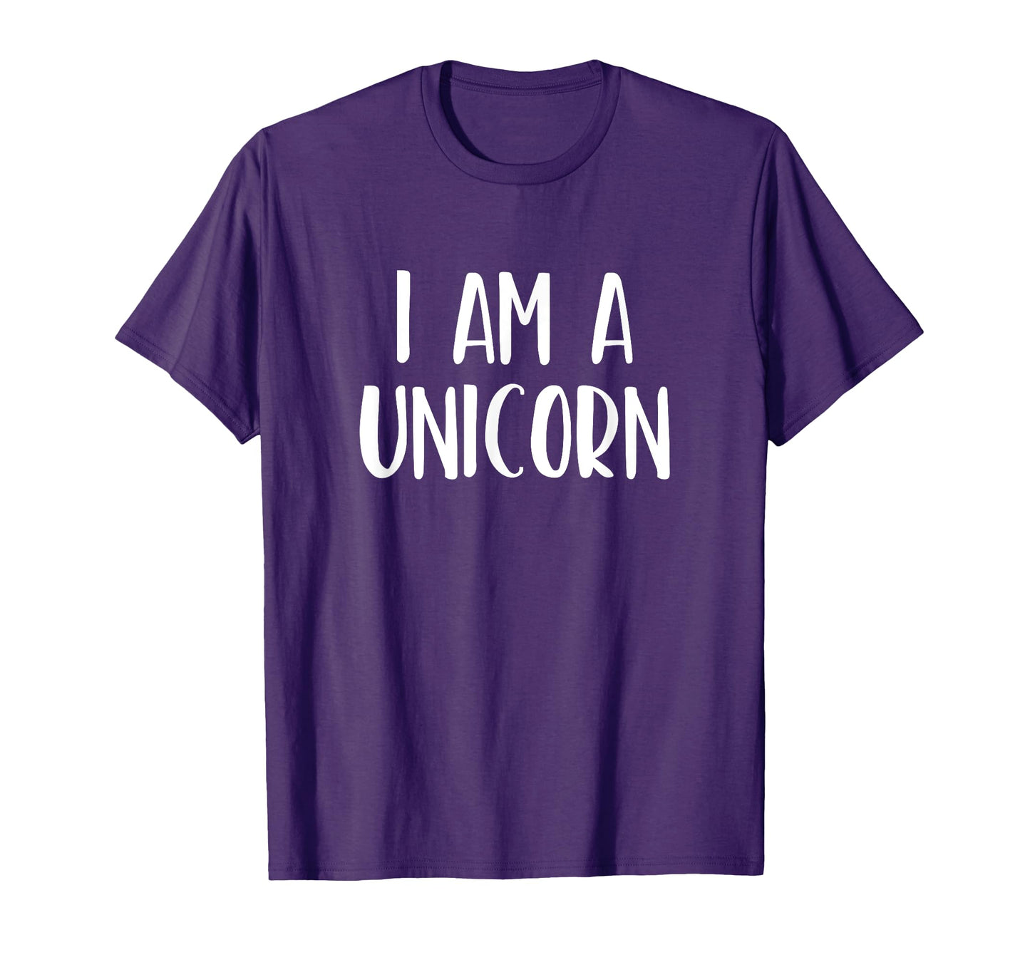 I Am A Unicorn Halloween I'm Simple Costume Easy Funny T-Shirt