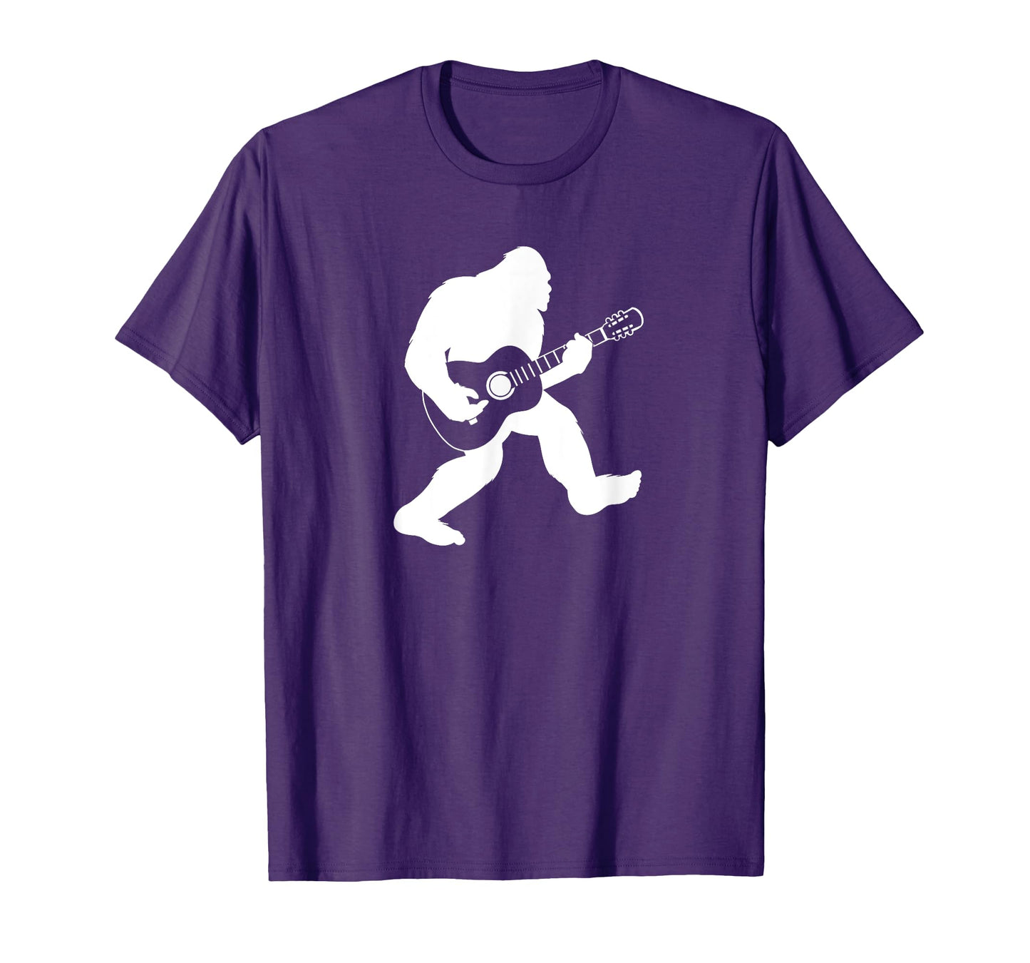 Bigfoot playing acoustic guitar T-Shirt