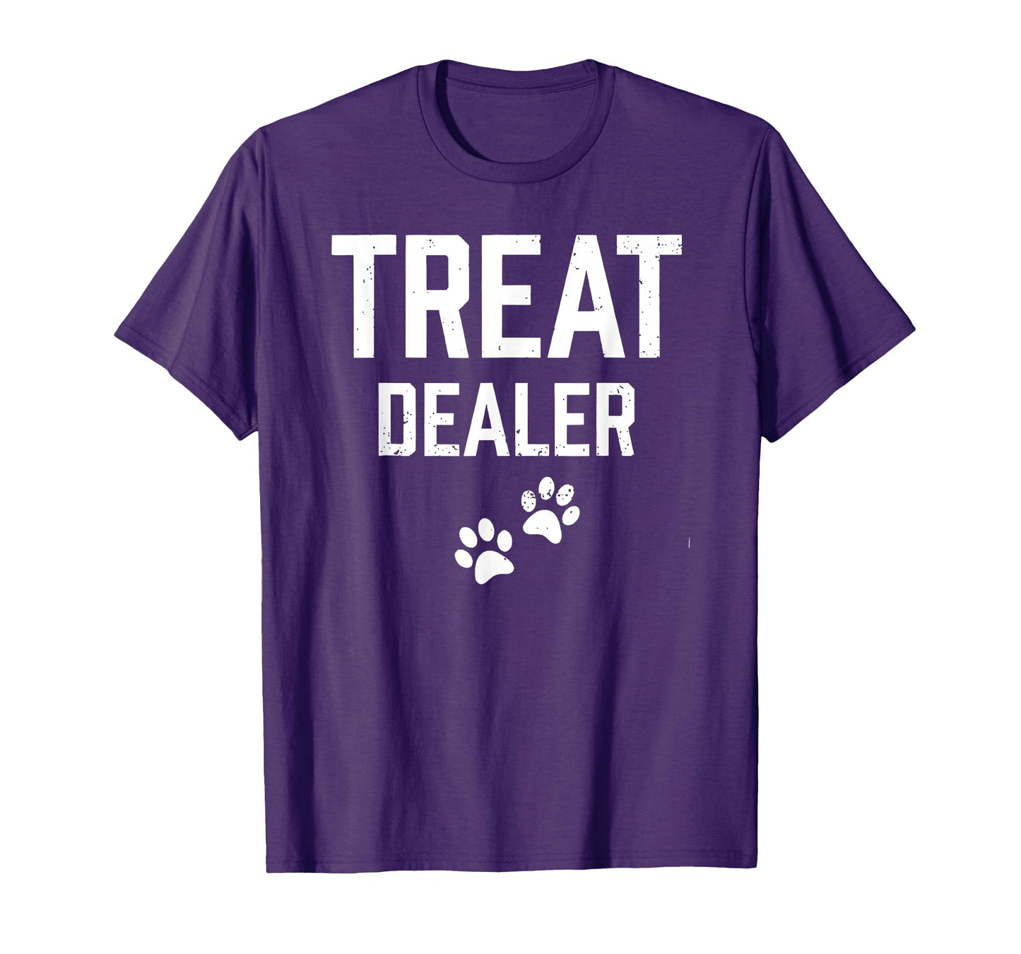 Treat Dealer Shirt Funny Dog Lover Cat Lover Paw Men Wo,en T-Shirt