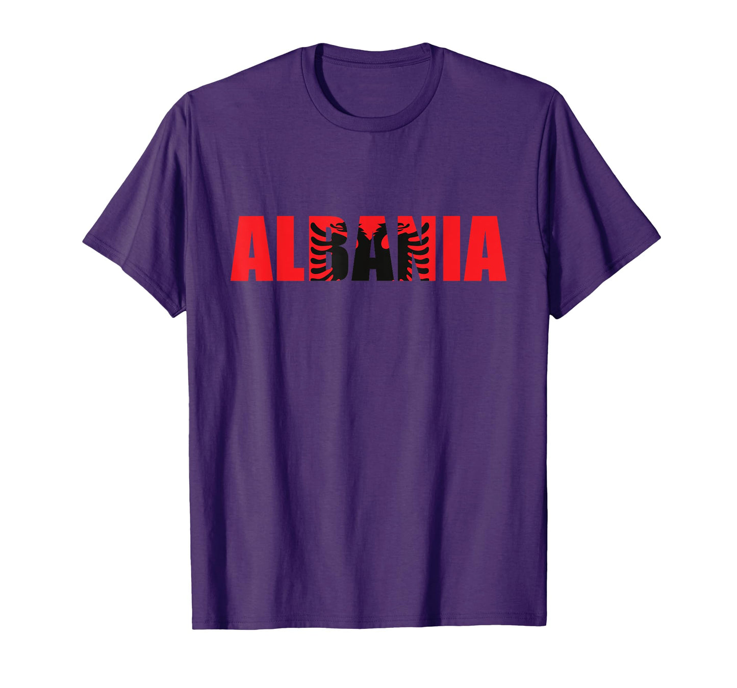 Albania Flag Design Albanian Heritage Double Headed Eagle T-Shirt