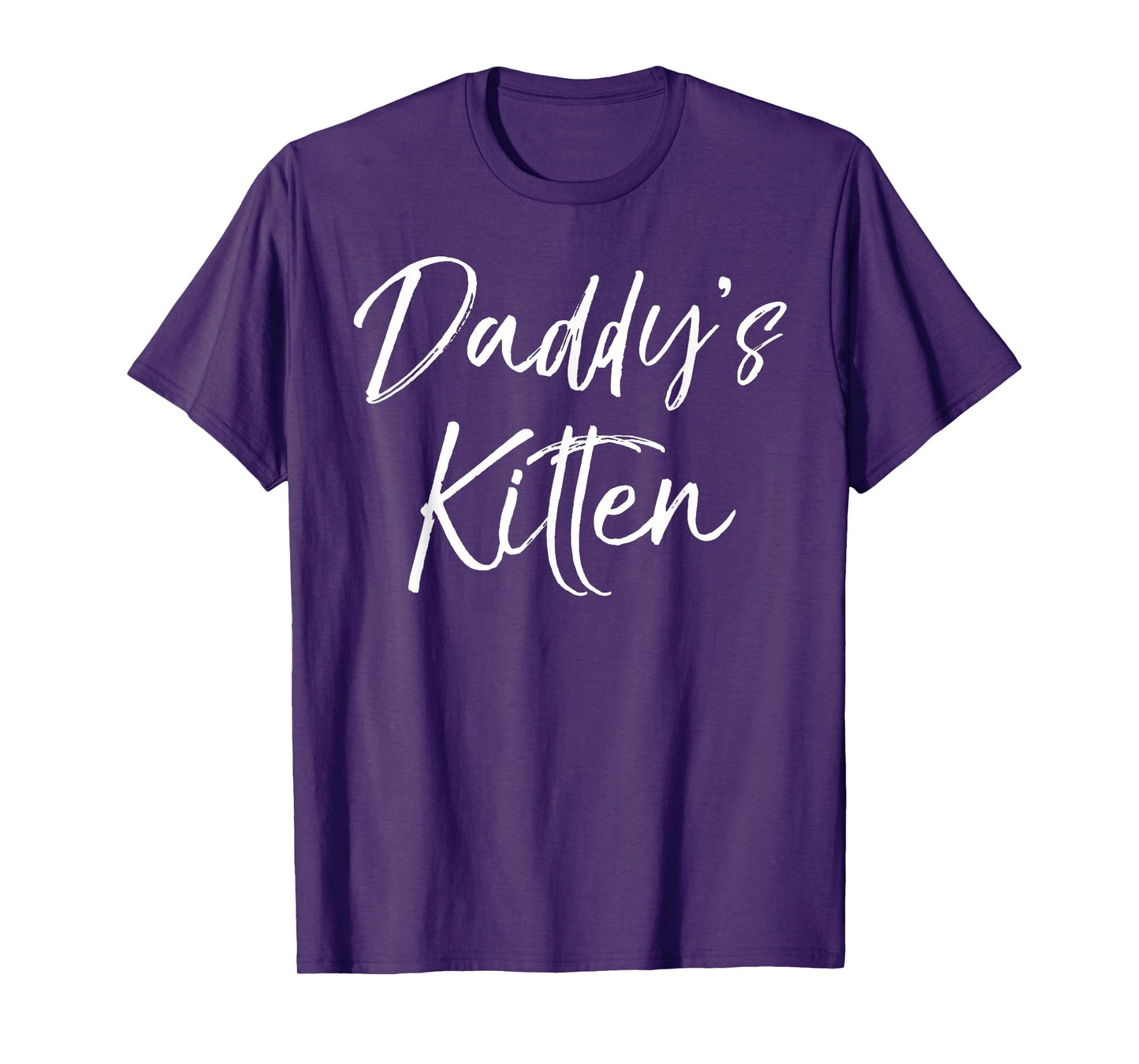 Cute Daughter Gift from Father of Cat Lovers Daddy's Kitten T-Shirt