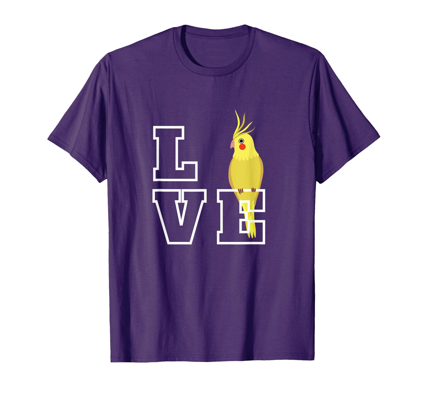 I Love My Cockatiel, Parrot | Pet Bird Lovers T-Shirt