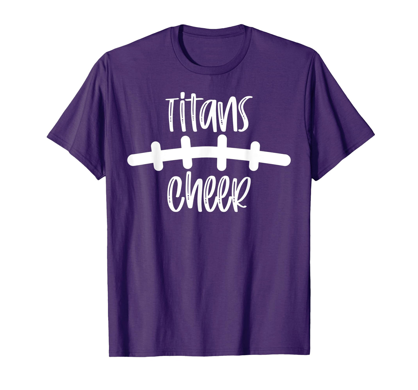 Titans Cheer School Spirit Football Team Mascot Game Night T-Shirt