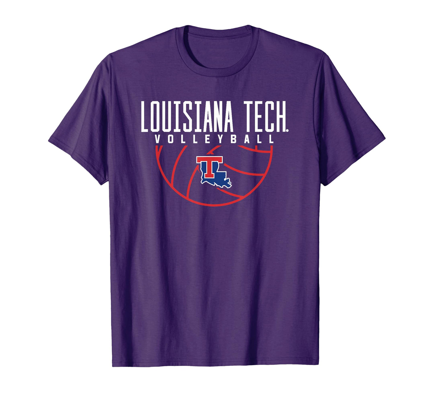Louisiana Tech Bulldogs Volleyball Arch T-Shirt