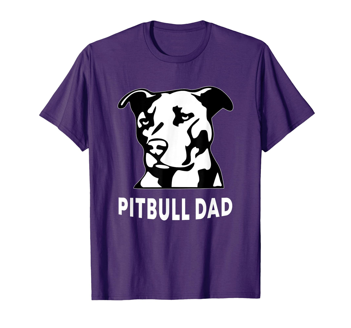 Mens Proud Pitbull Dad Men's Pit Bull Dog Shirt T-Shirt