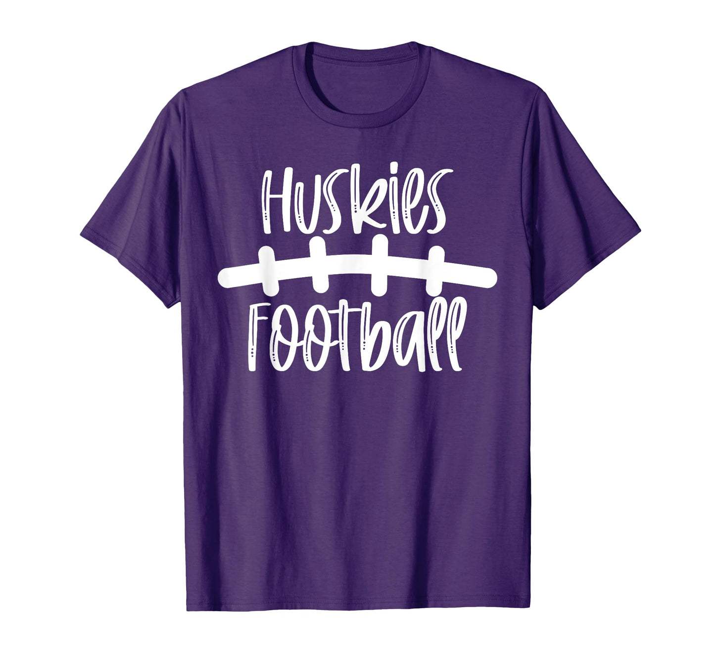 Huskies Football School Spirit Team Mascot Game Night T-Shirt