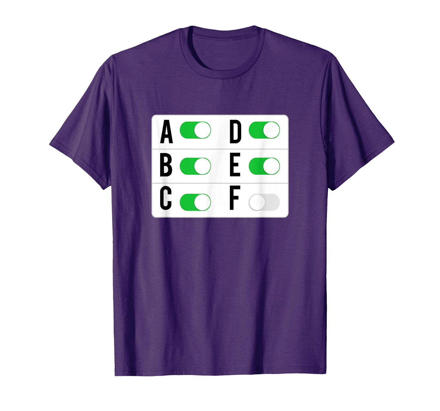 Fuck Off Button T-Shirt | Funny Offensive Sayings Graphic T-Shirt