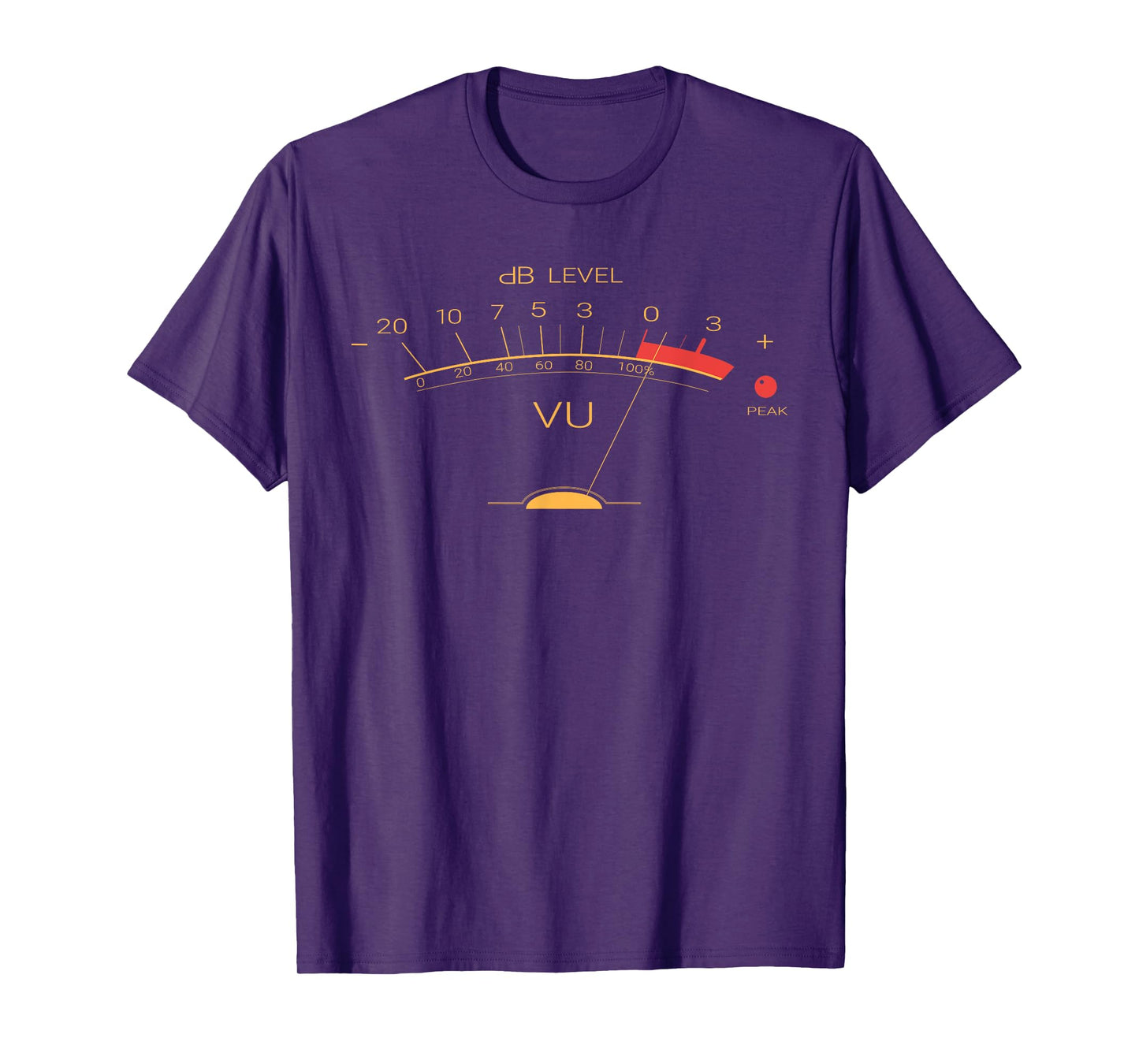 Volume VU Meter Tee T-Shirt