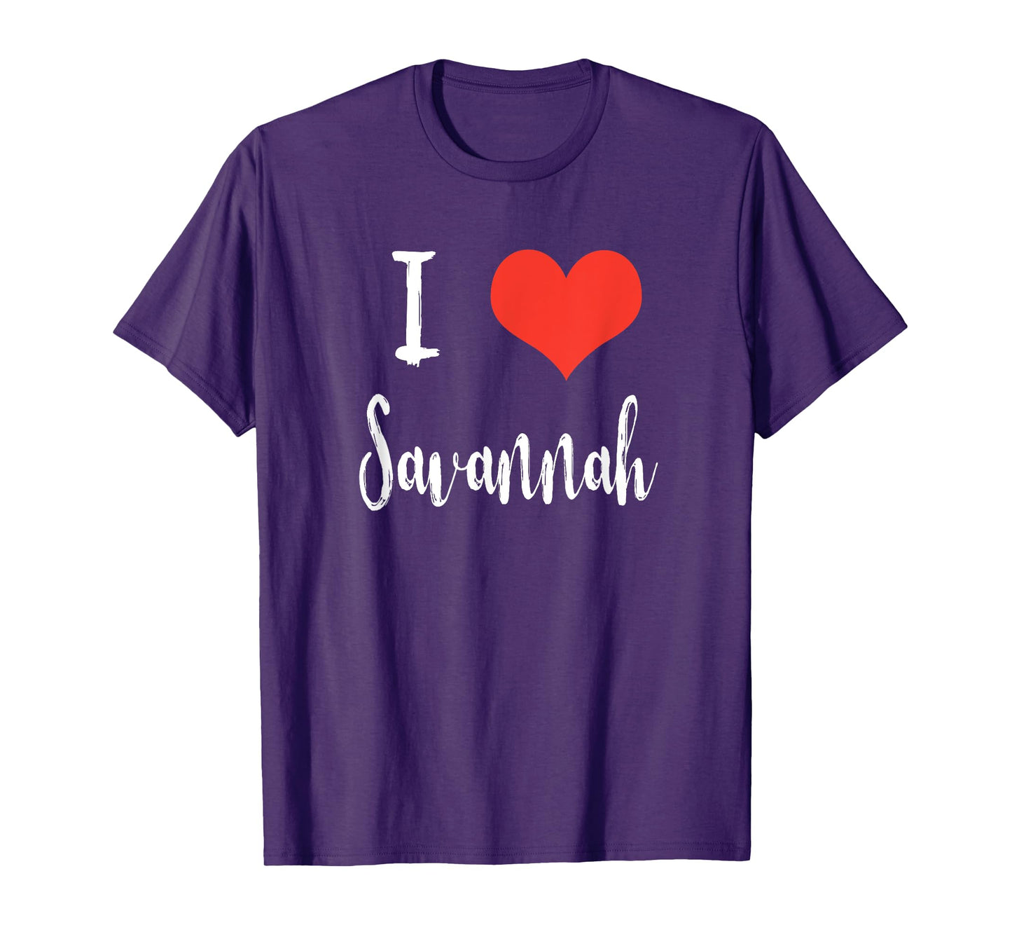 I Love Savannah T Shirt T-Shirt
