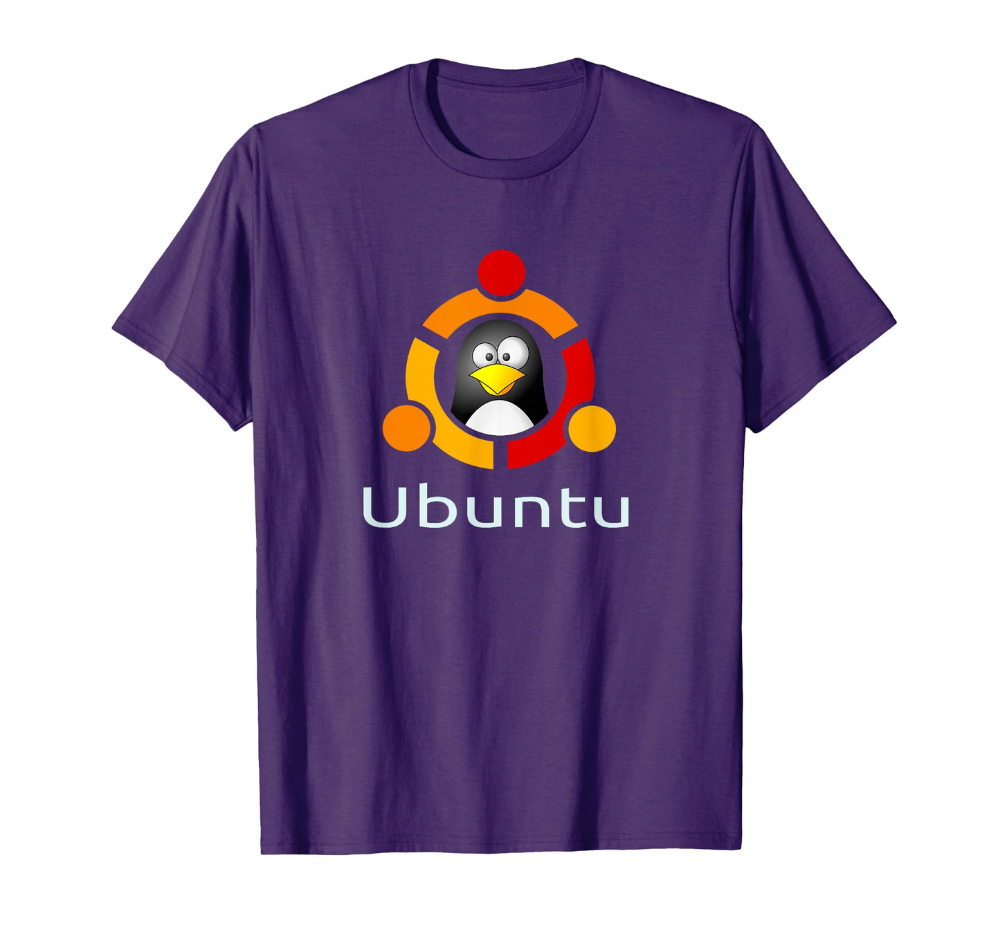 Ubuntu Linux Os T-Shirt funny Tux Penguin Tee-Shirt T-Shirt