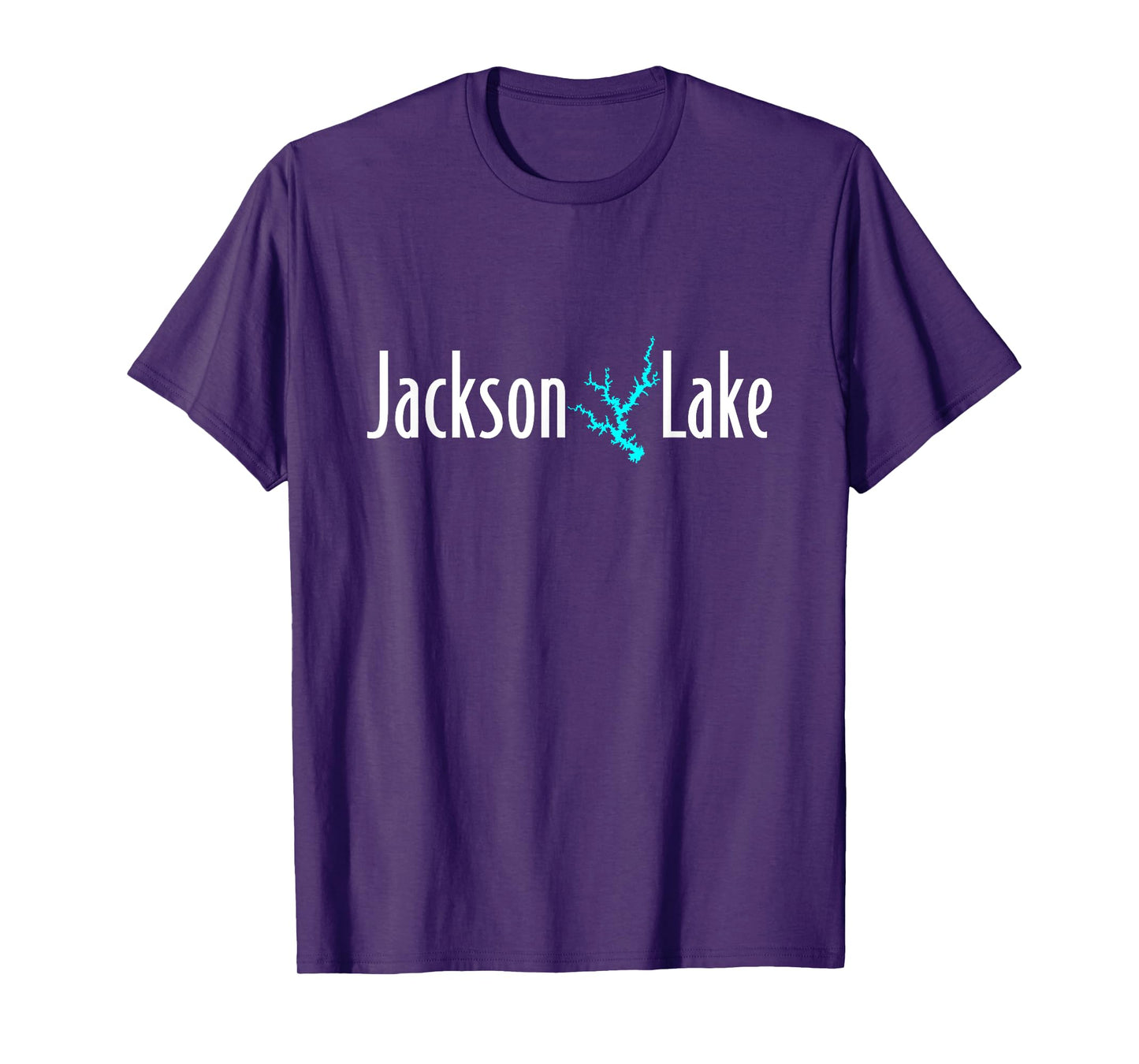 Minimalist Jackson Lake - Georgia T-Shirt