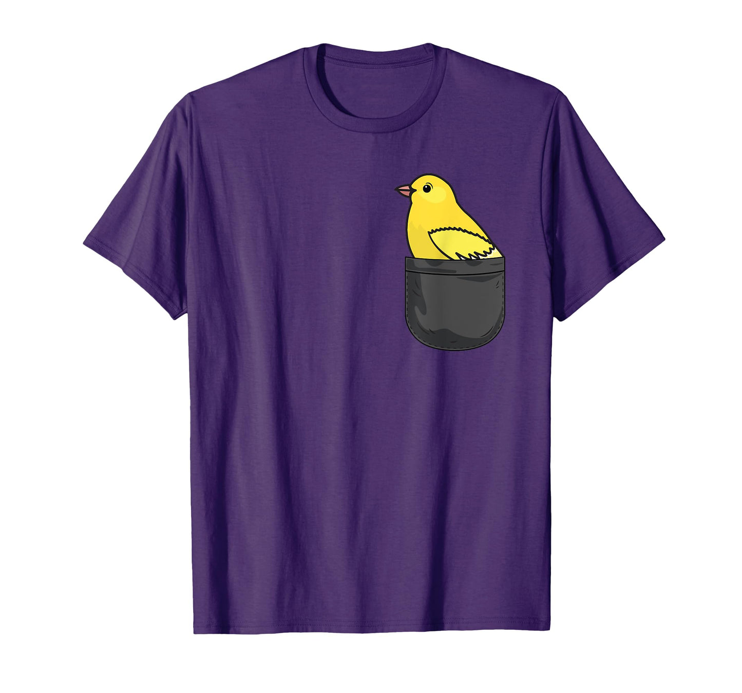 Canary in Pocket Funny Animal Lover Gift T-Shirt