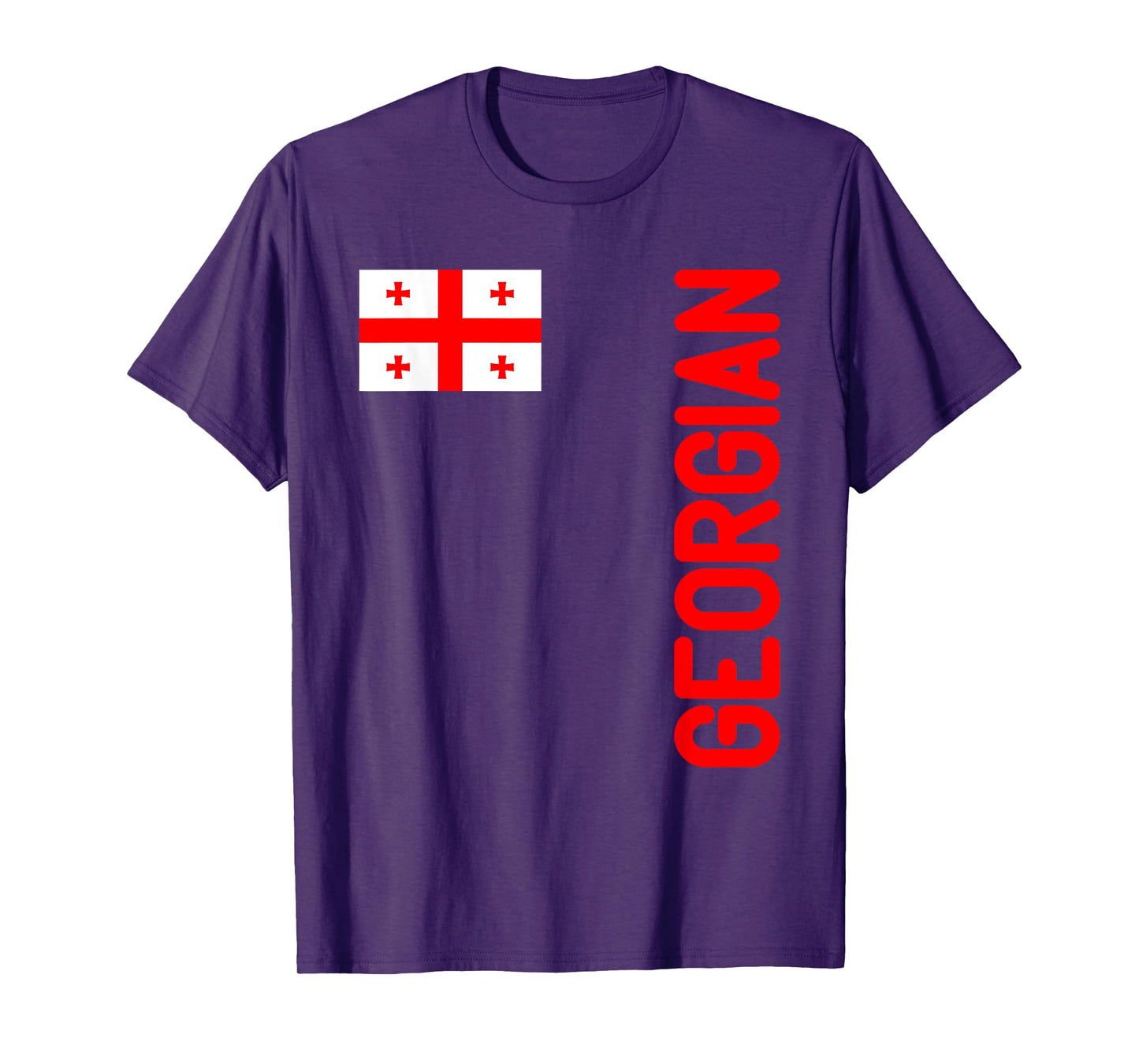 Georgian Flag And Georgia Roots T-Shirt