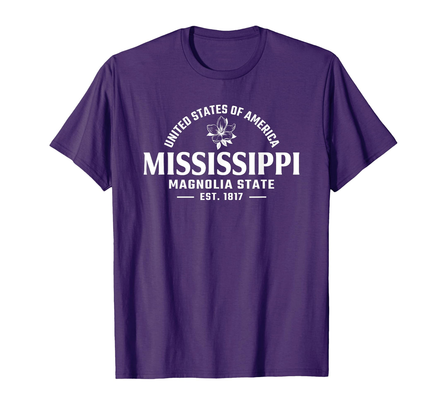 Mississippi - The Magnolia State - Throwback Design Classic T-Shirt