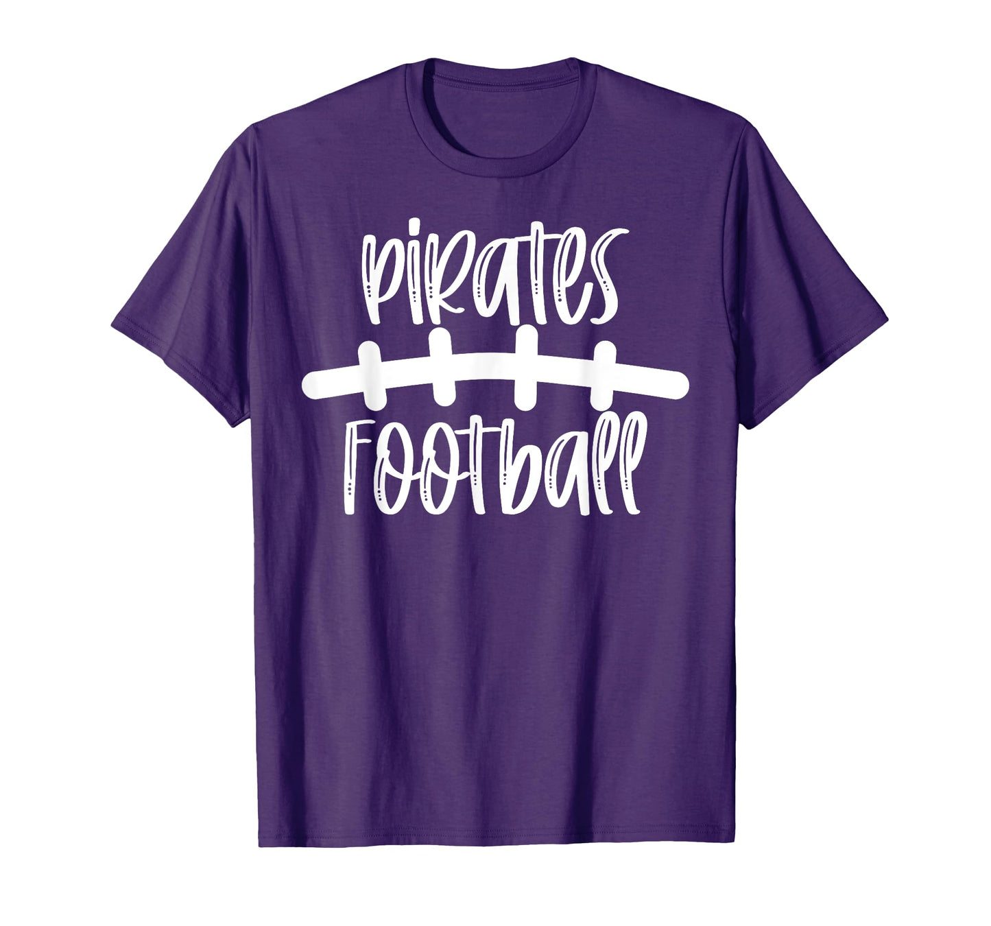 Pirates Football School Spirit Team Mascot Game Night T-Shirt