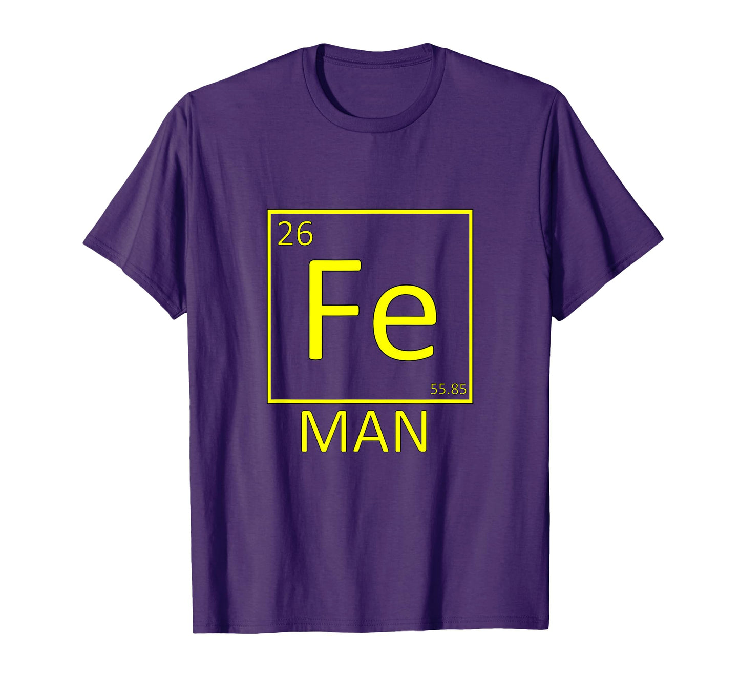 Fe Man Iron Man Funny Sciencewear T-Shirt