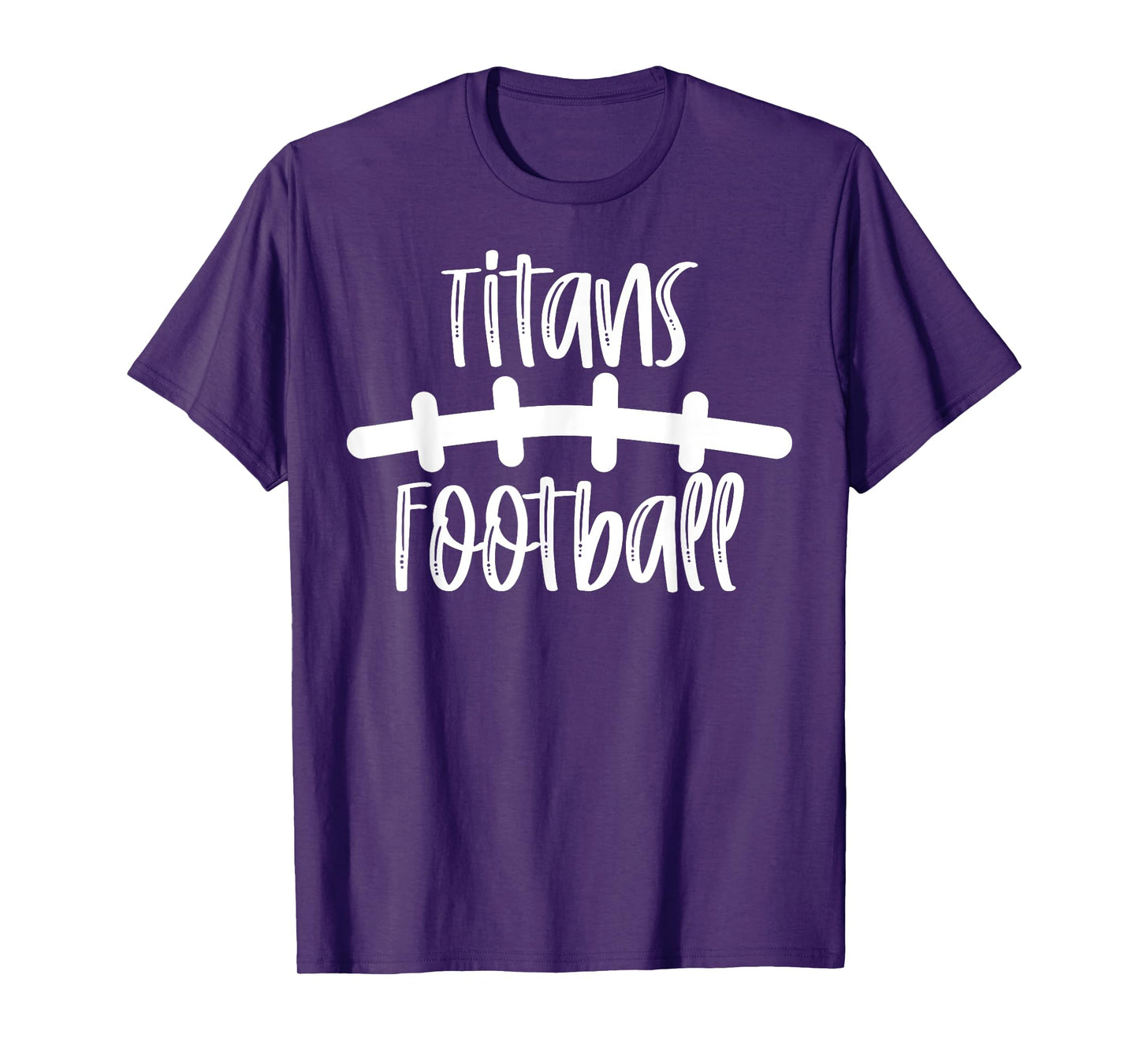 Titans Football School Spirit Team Mascot Game Night T-Shirt