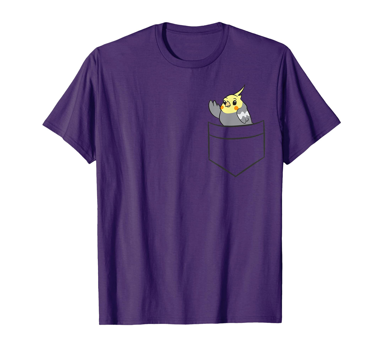 Cockatiel In a Pocket Cute Pocket Cockatiel T-Shirt