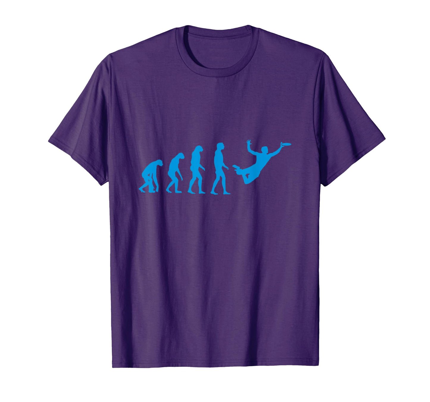 Evolution Of Man Ultimate Frisbee Shirt T-Shirt