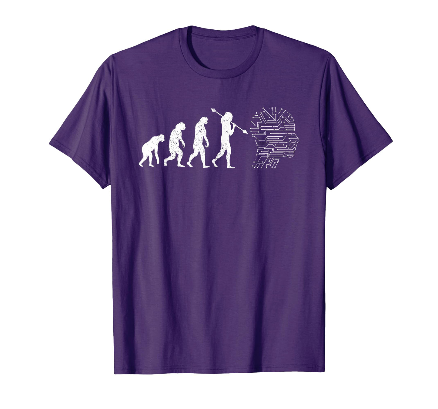 AI Evolution - Funny Artificial Intelligence T-Shirt