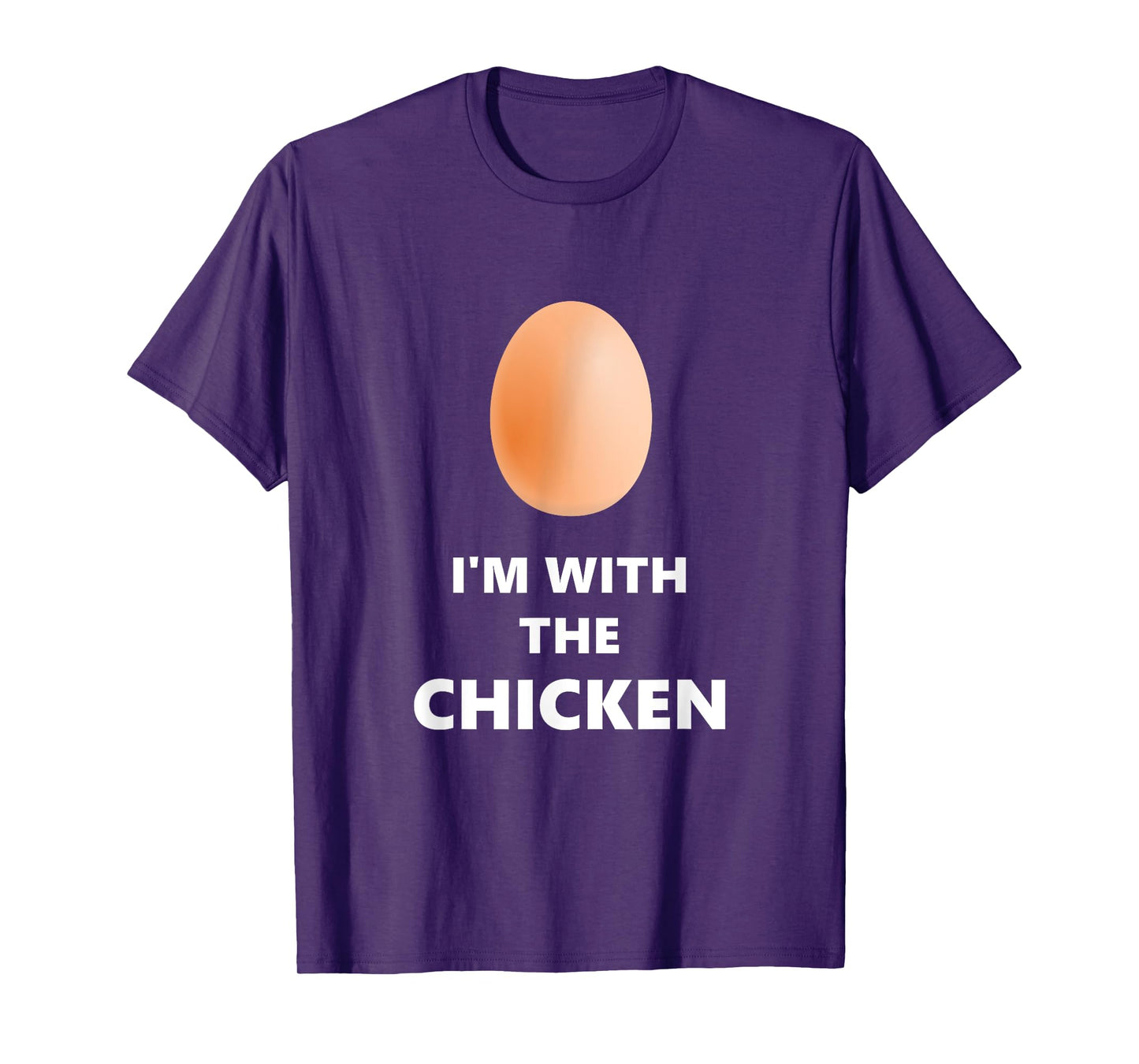 Fun I'm With The Chicken Egg Halloween Costume T-Shirt