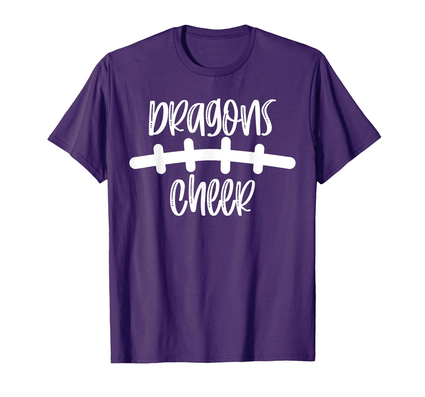 Dragons Cheer School Spirit Football Team Mascot Game Night T-Shirt