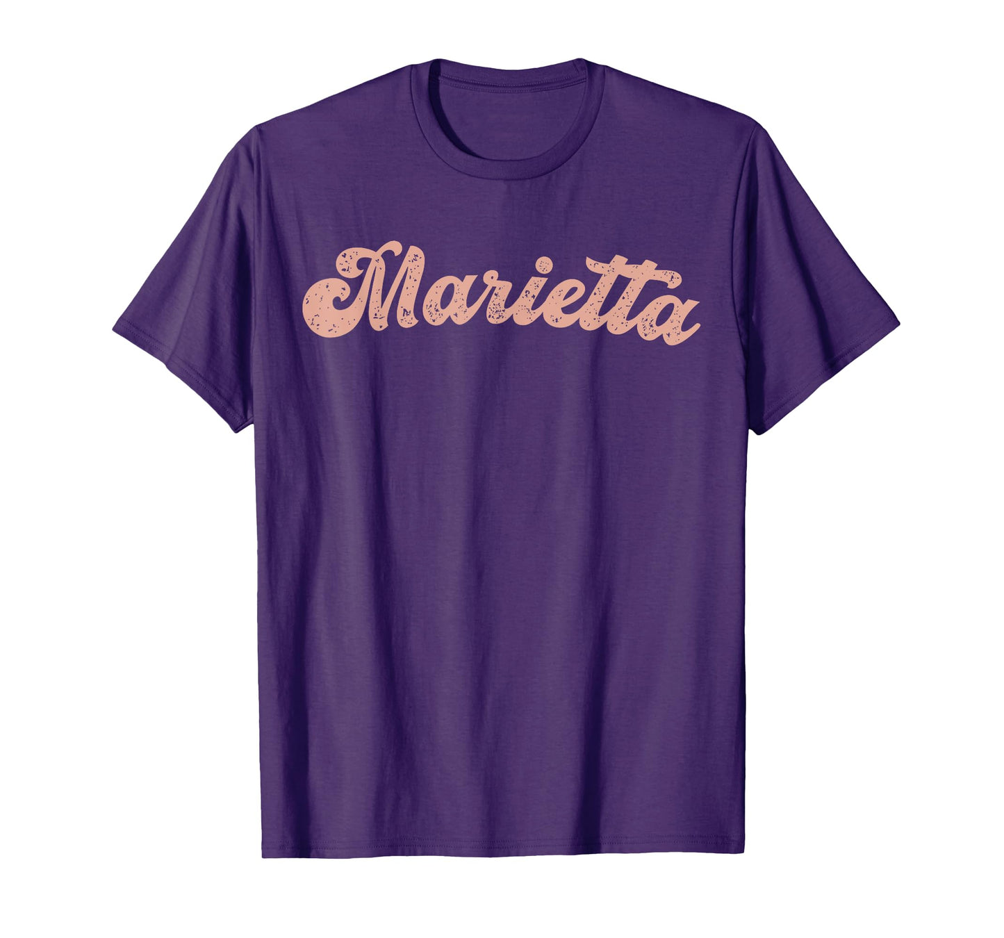 Vintage Marietta Georgia Home State Souvenir Retro T-Shirt